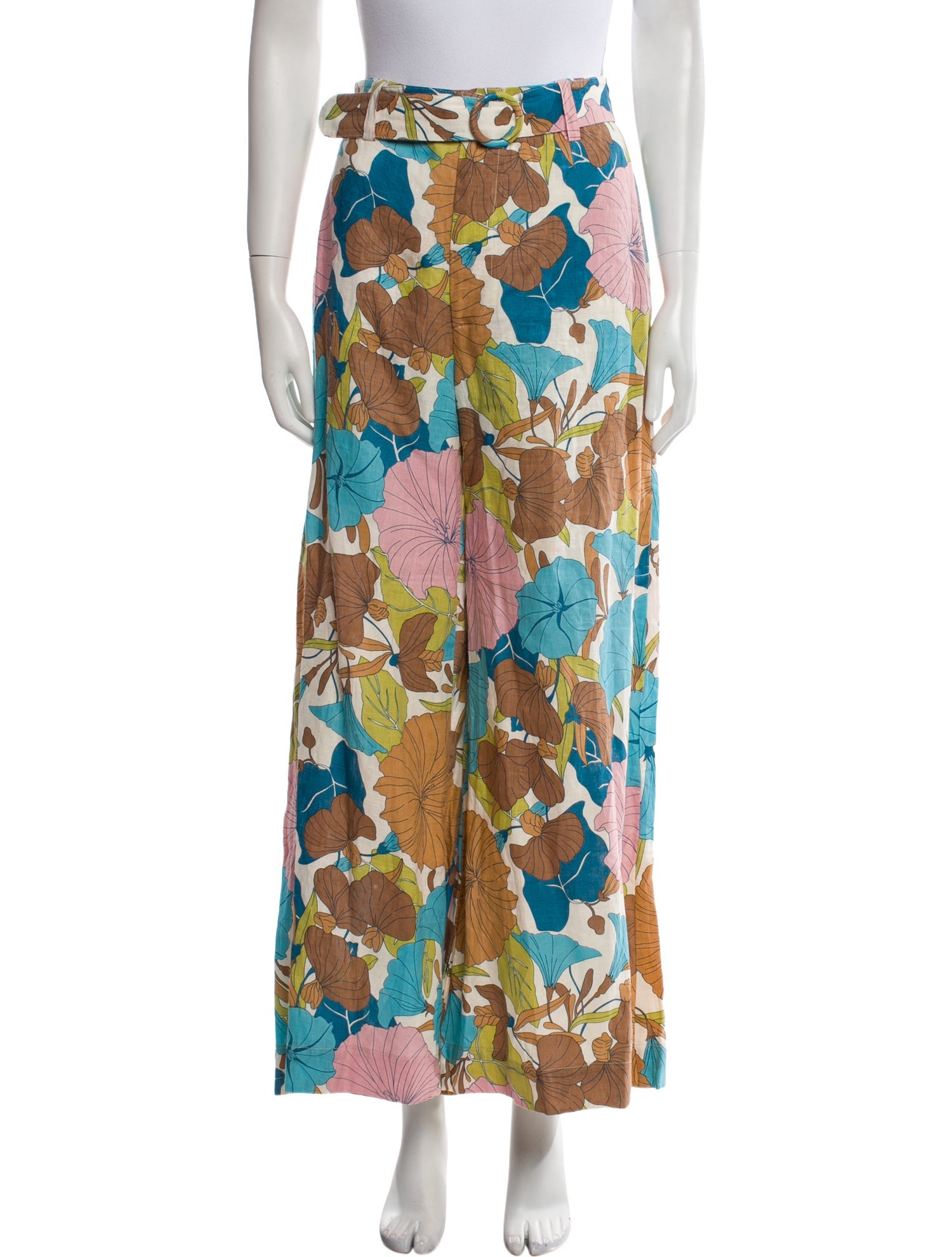 Faithfull The Brand Linen Wide Leg Pants w/ Tags