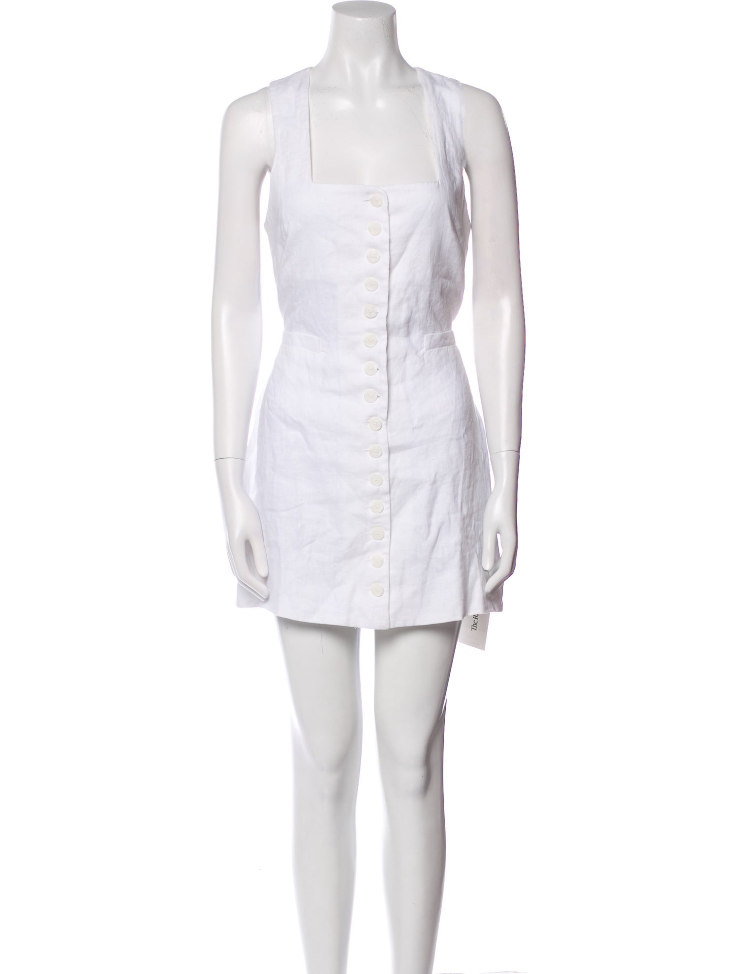 Faithfull The Brand Linen Mini Dress