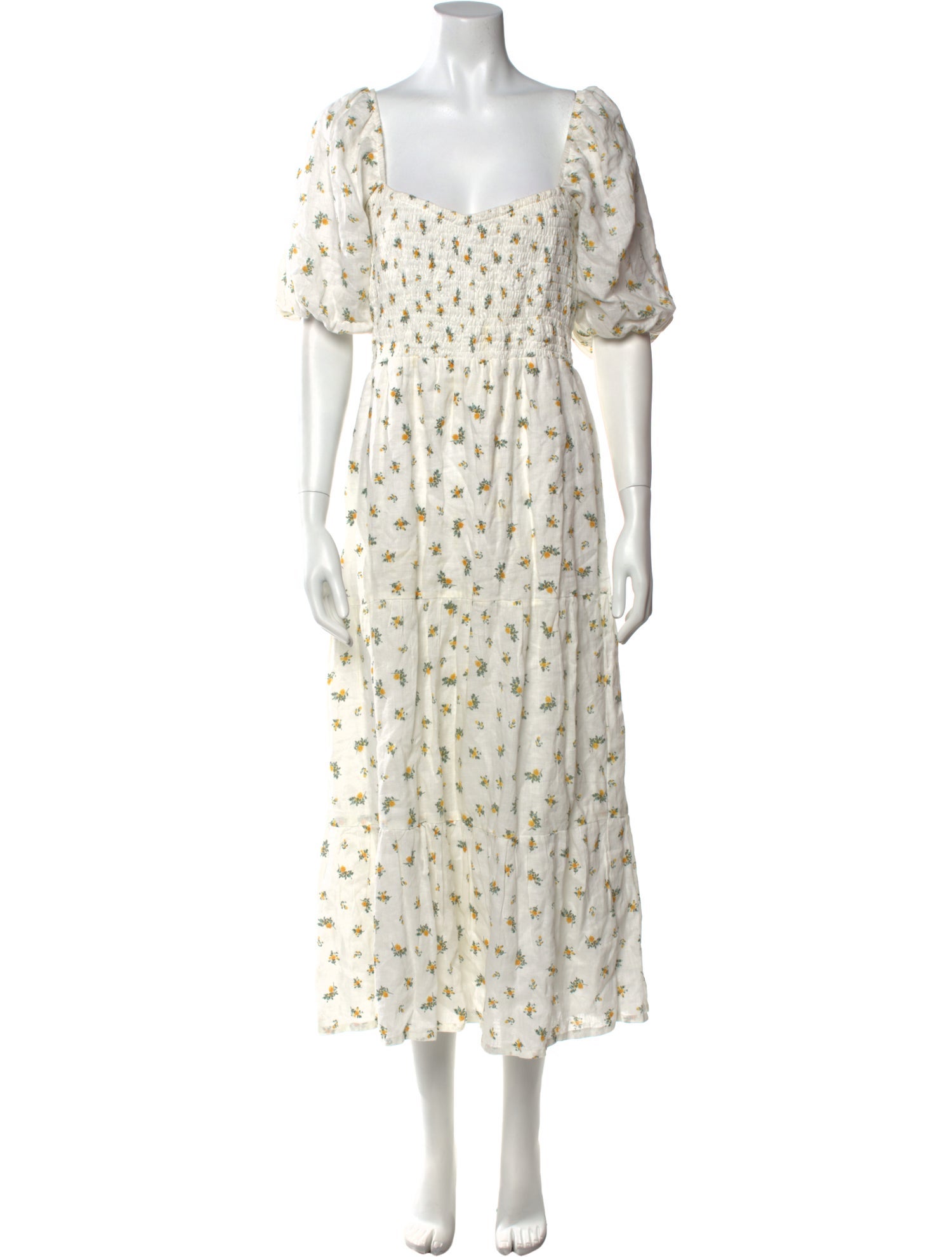 Faithfull The Brand Linen Long Dress