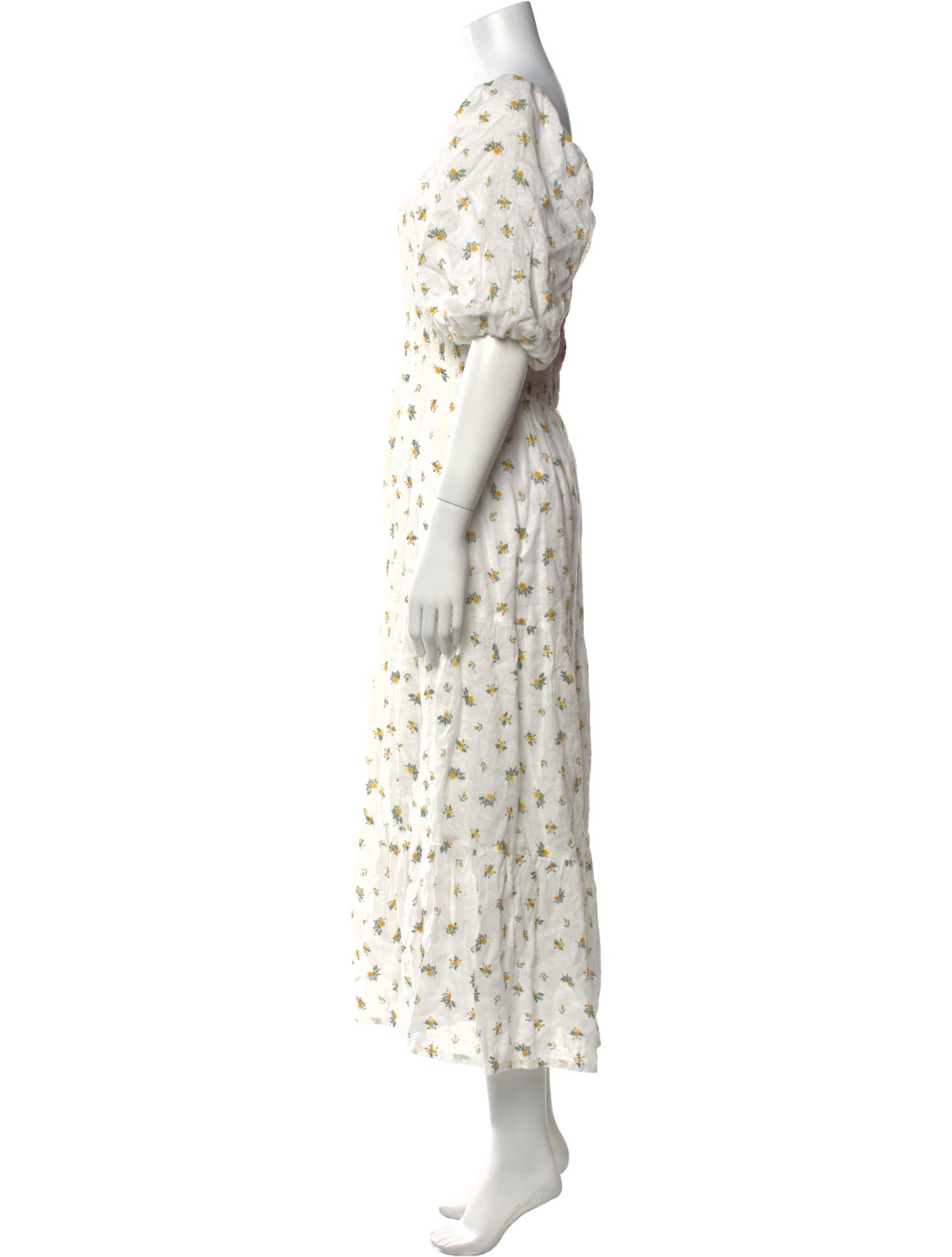 Faithfull The Brand Linen Long Dress