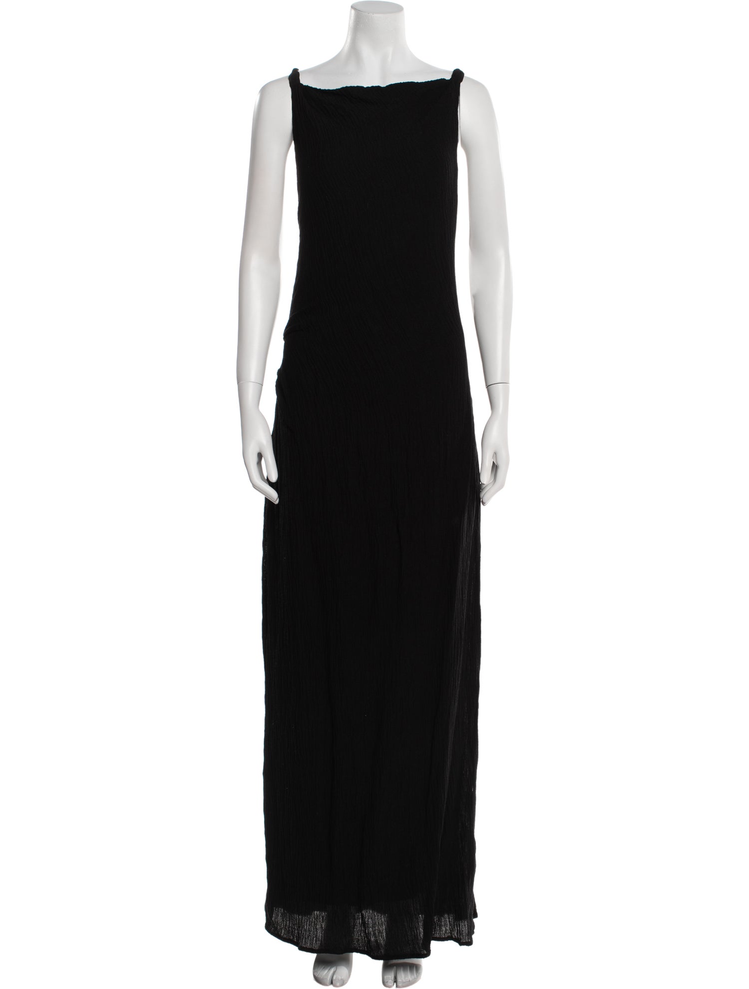 Faithfull The Brand Bateau Neckline Long Dress