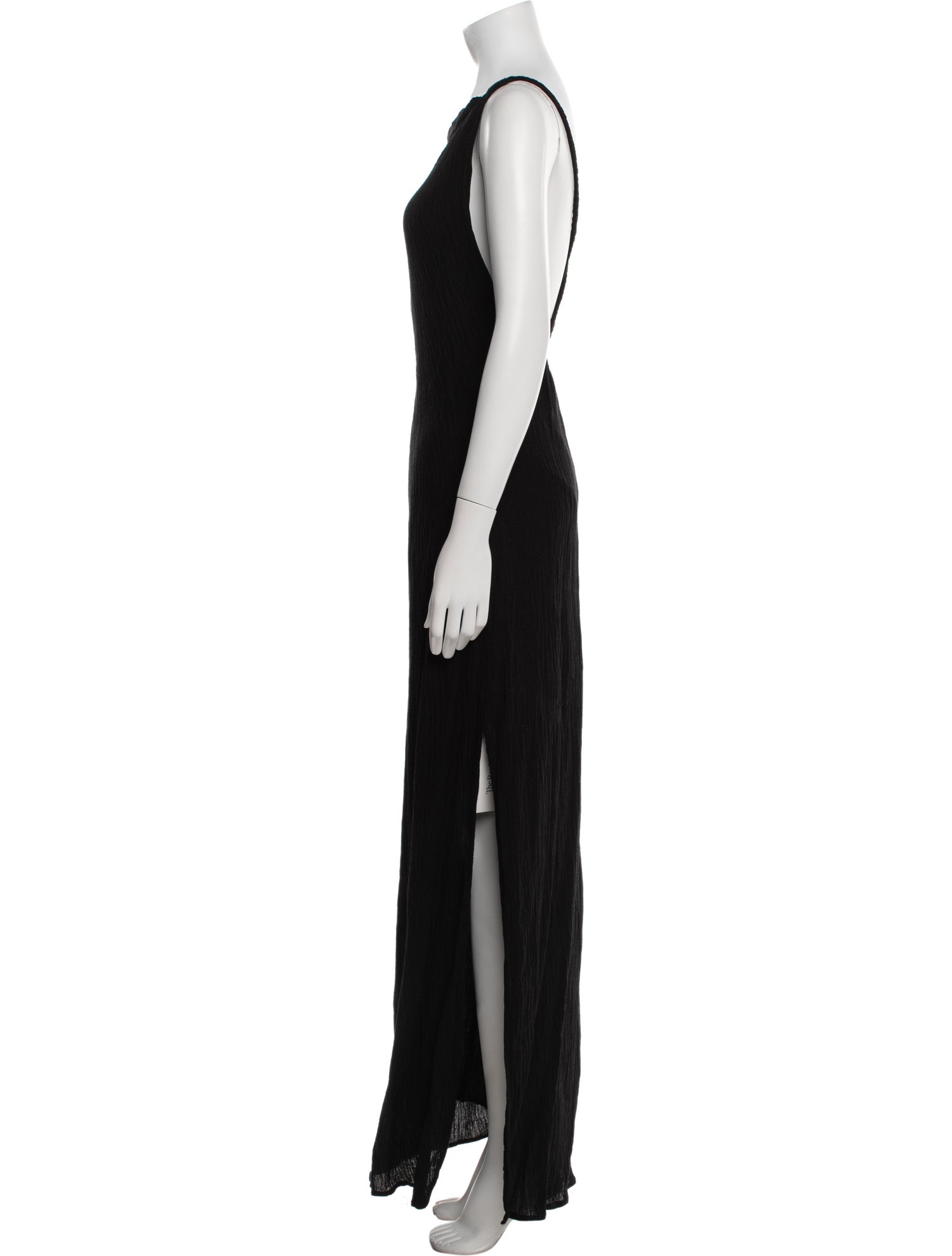 Faithfull The Brand Bateau Neckline Long Dress