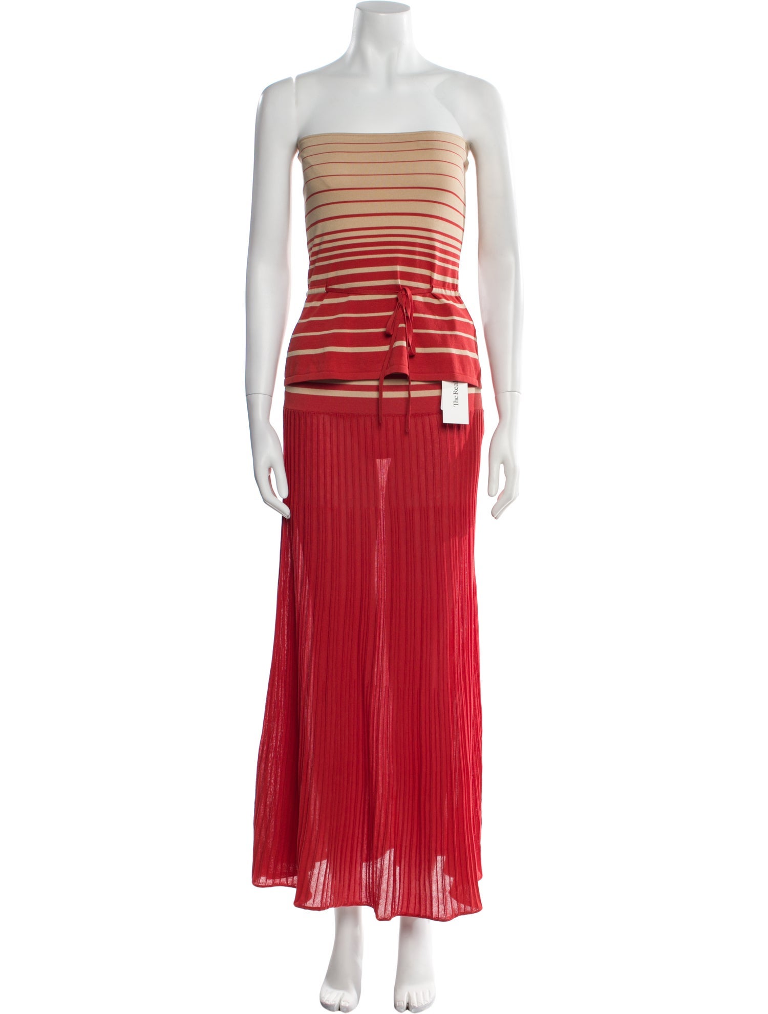 Faithfull The Brand Striped Skirt Set w/ Tags