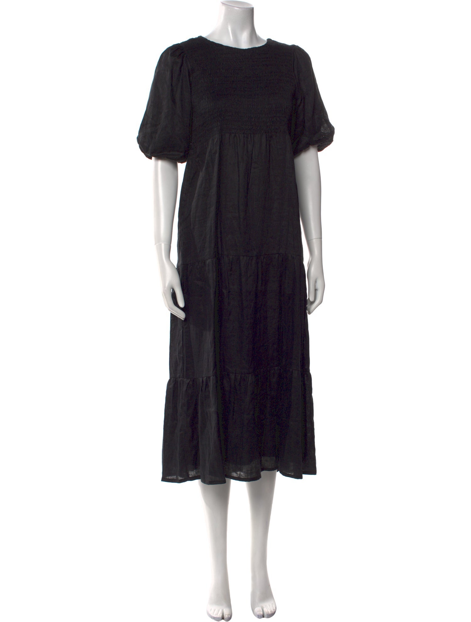 Faithfull The Brand Linen Long Dress