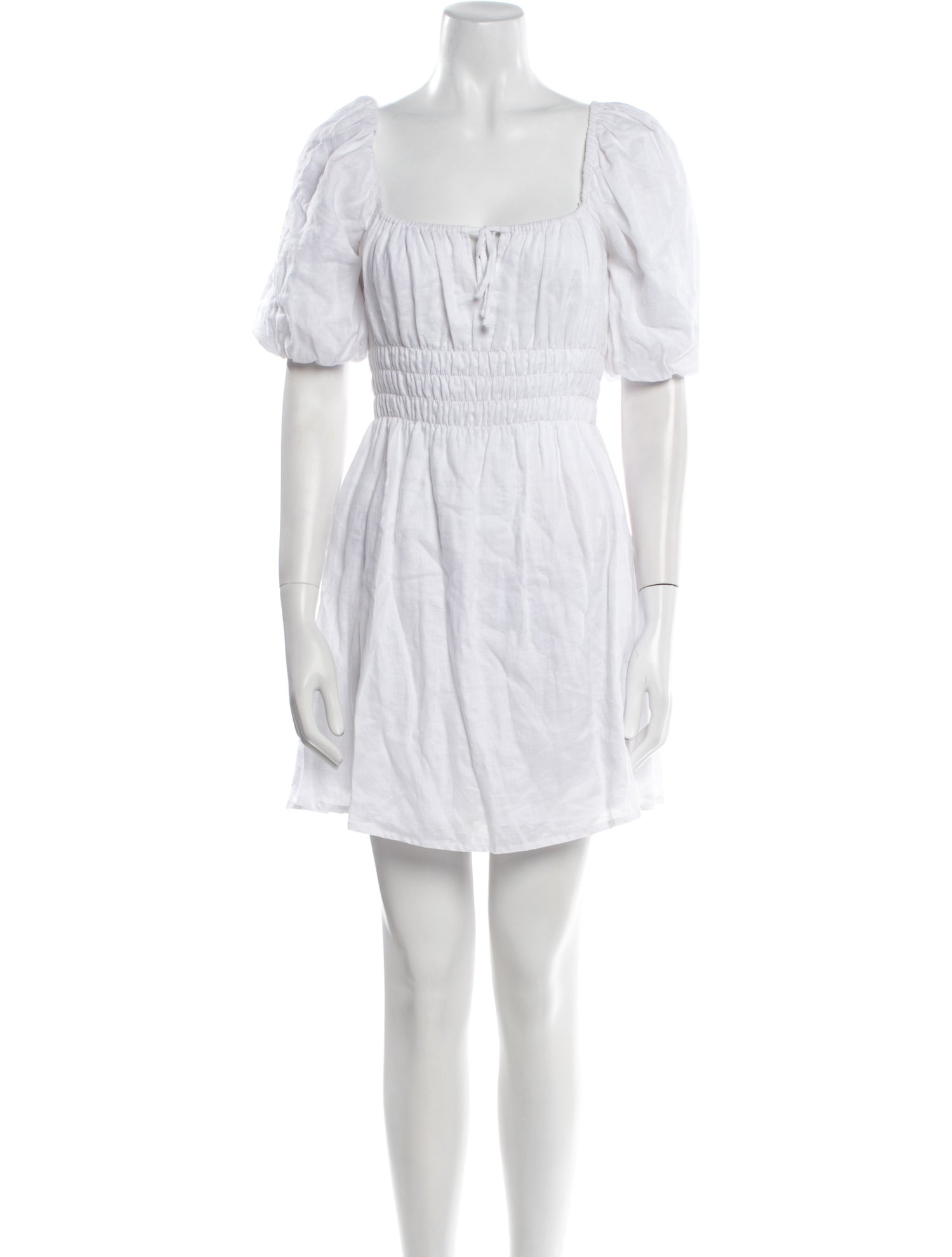 Faithfull The Brand Linen Mini Dress