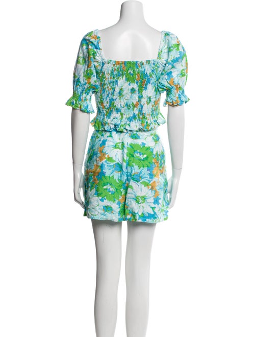 Faithfull The Brand Linen Printed Short Set