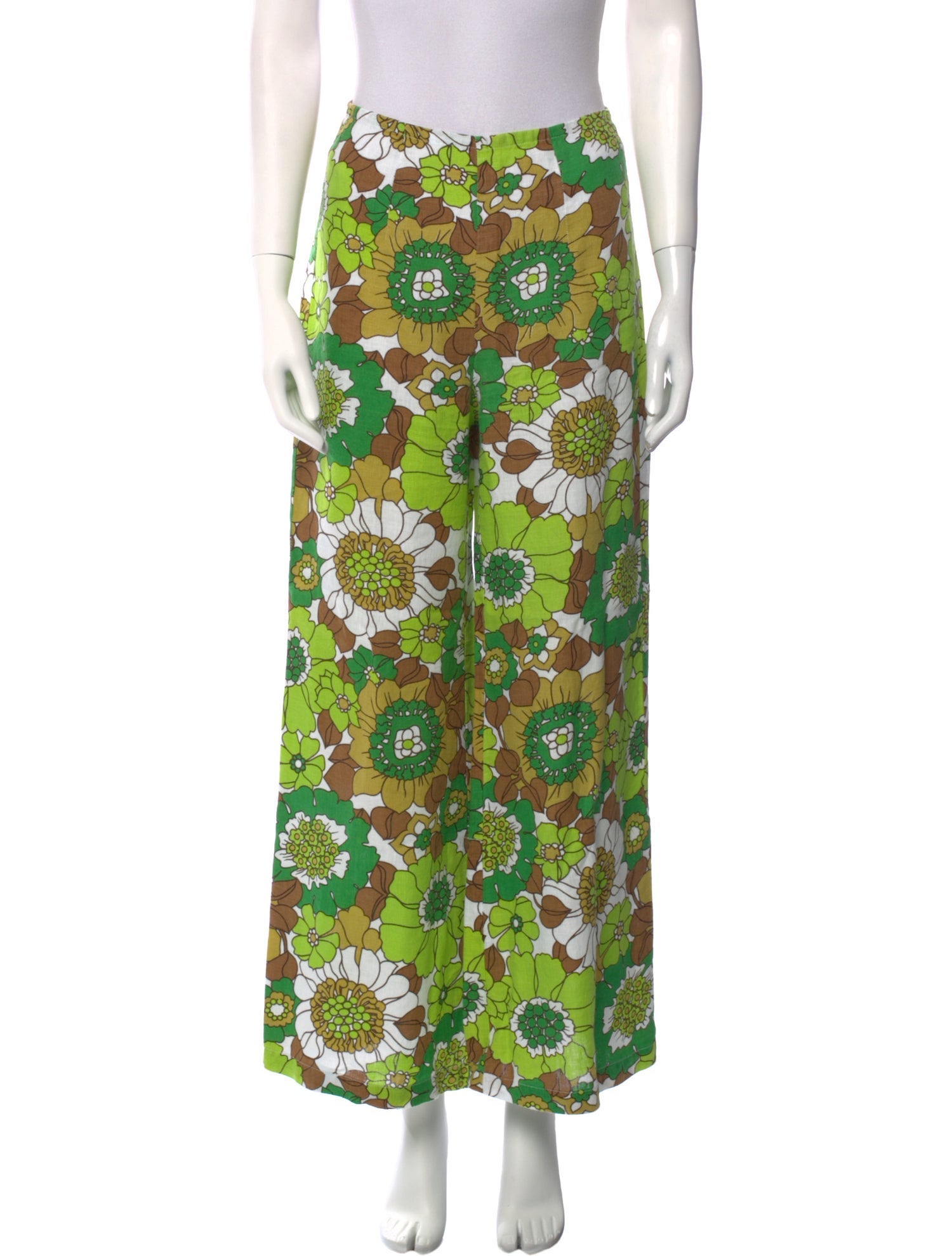 Faithfull The Brand Linen Wide Leg Pants