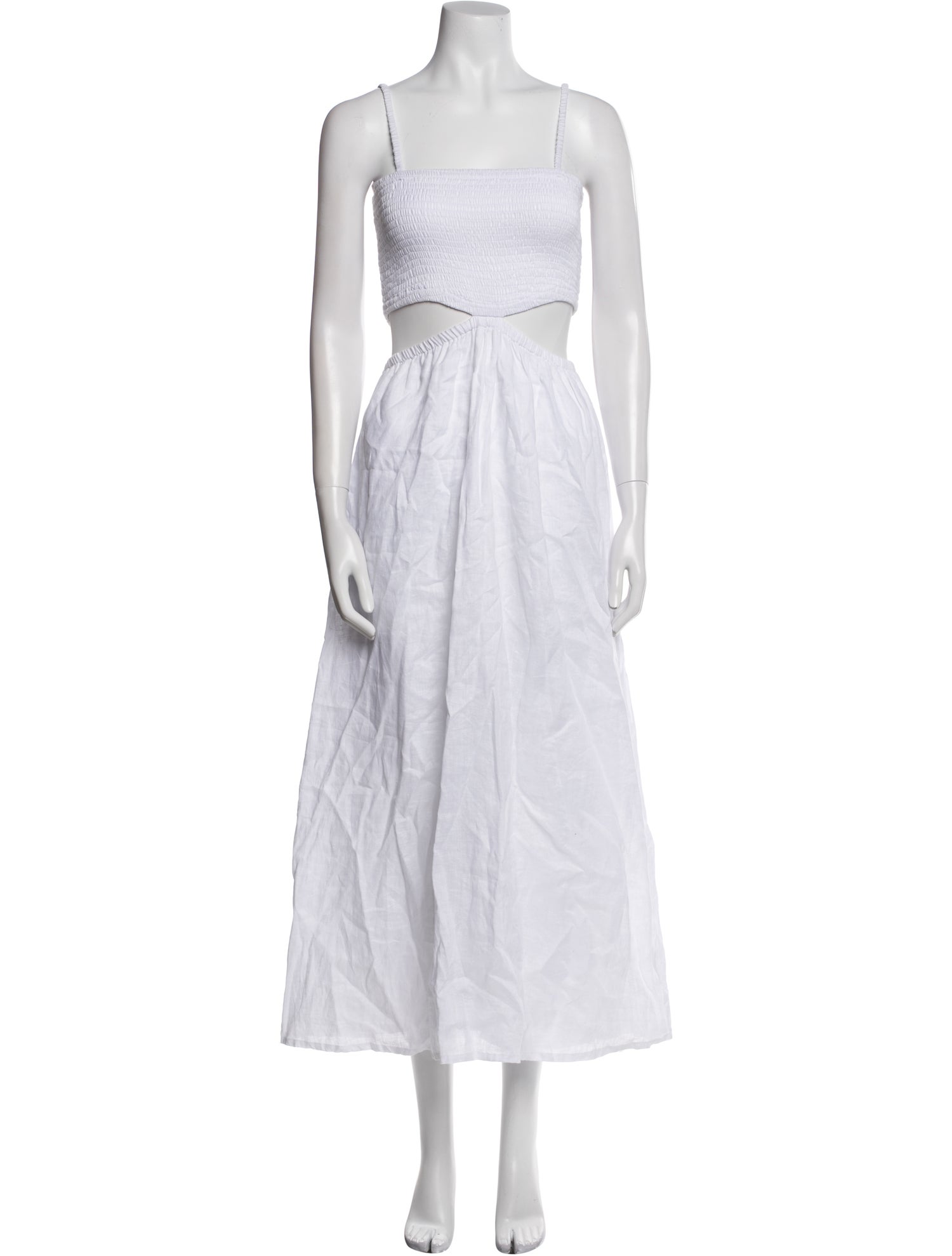 Faithfull The Brand Linen Long Dress