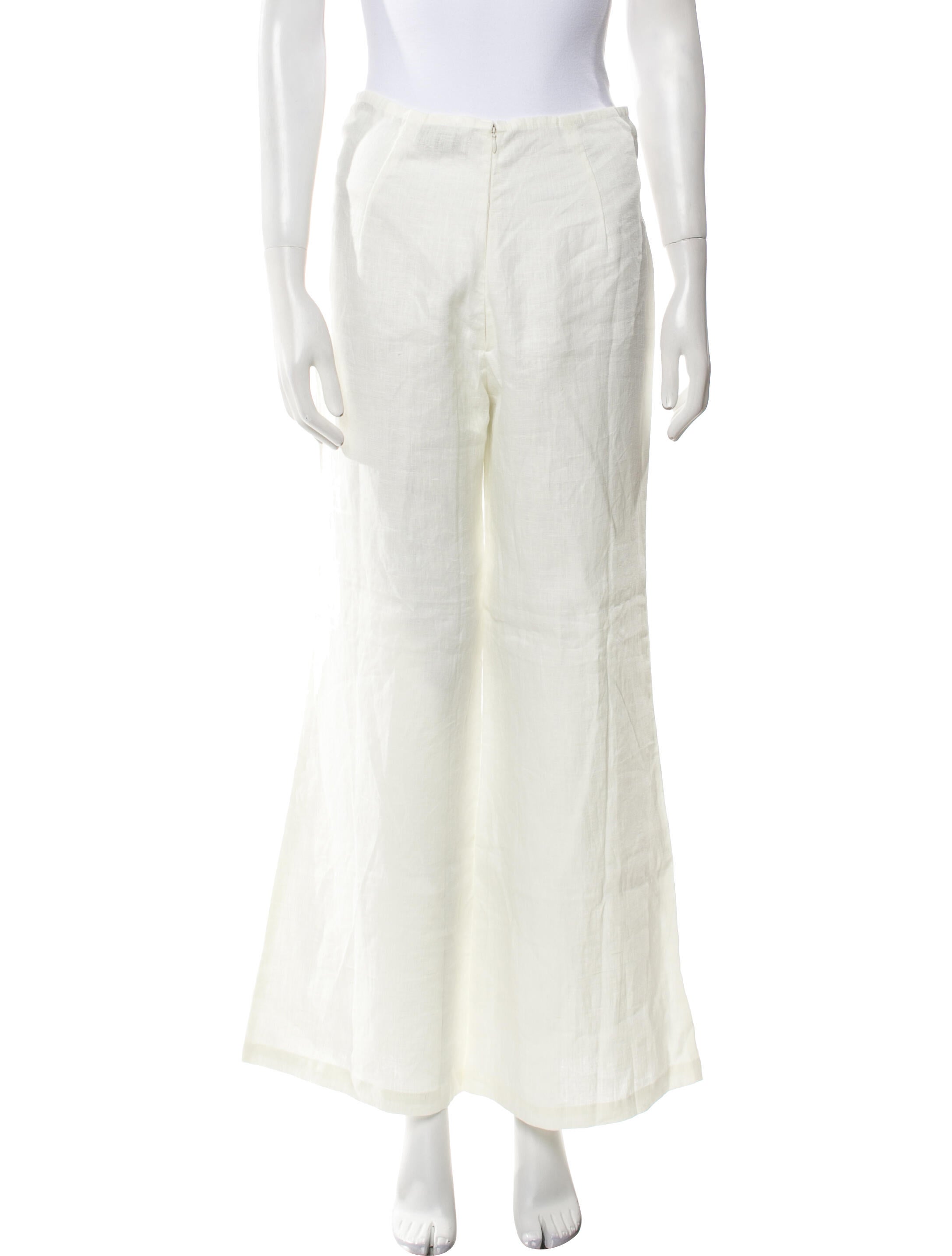 Faithfull The Brand Linen Wide Leg Pants