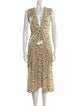 Faithfull The Brand Floral Print Midi Length Dress
