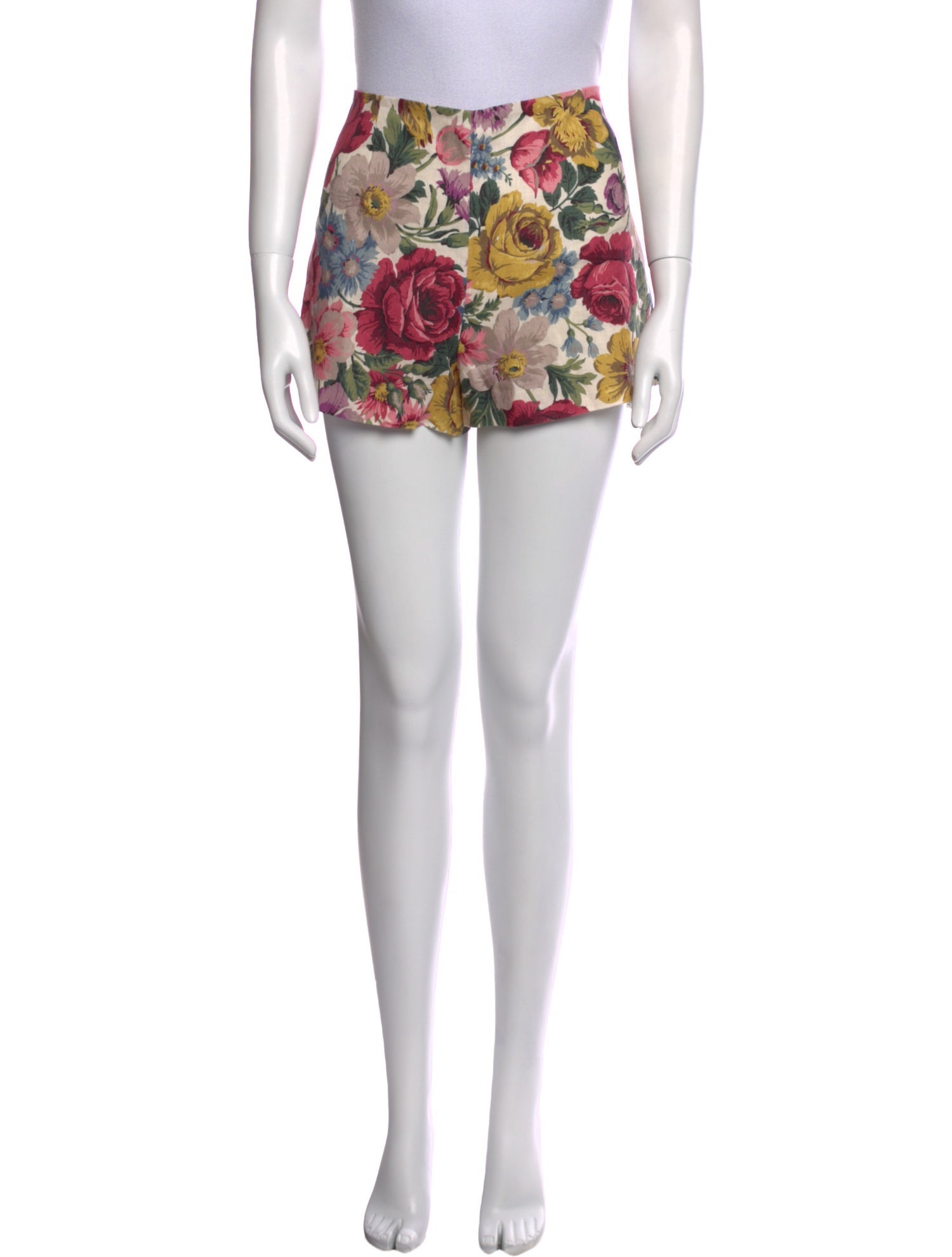 Faithfull The Brand Linen Mini Shorts