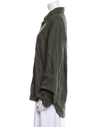 Faithfull The Brand Long Sleeve Button-Up Top