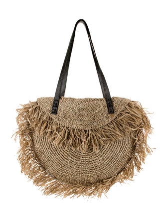 Faithfull The Brand Raffia Minaudière