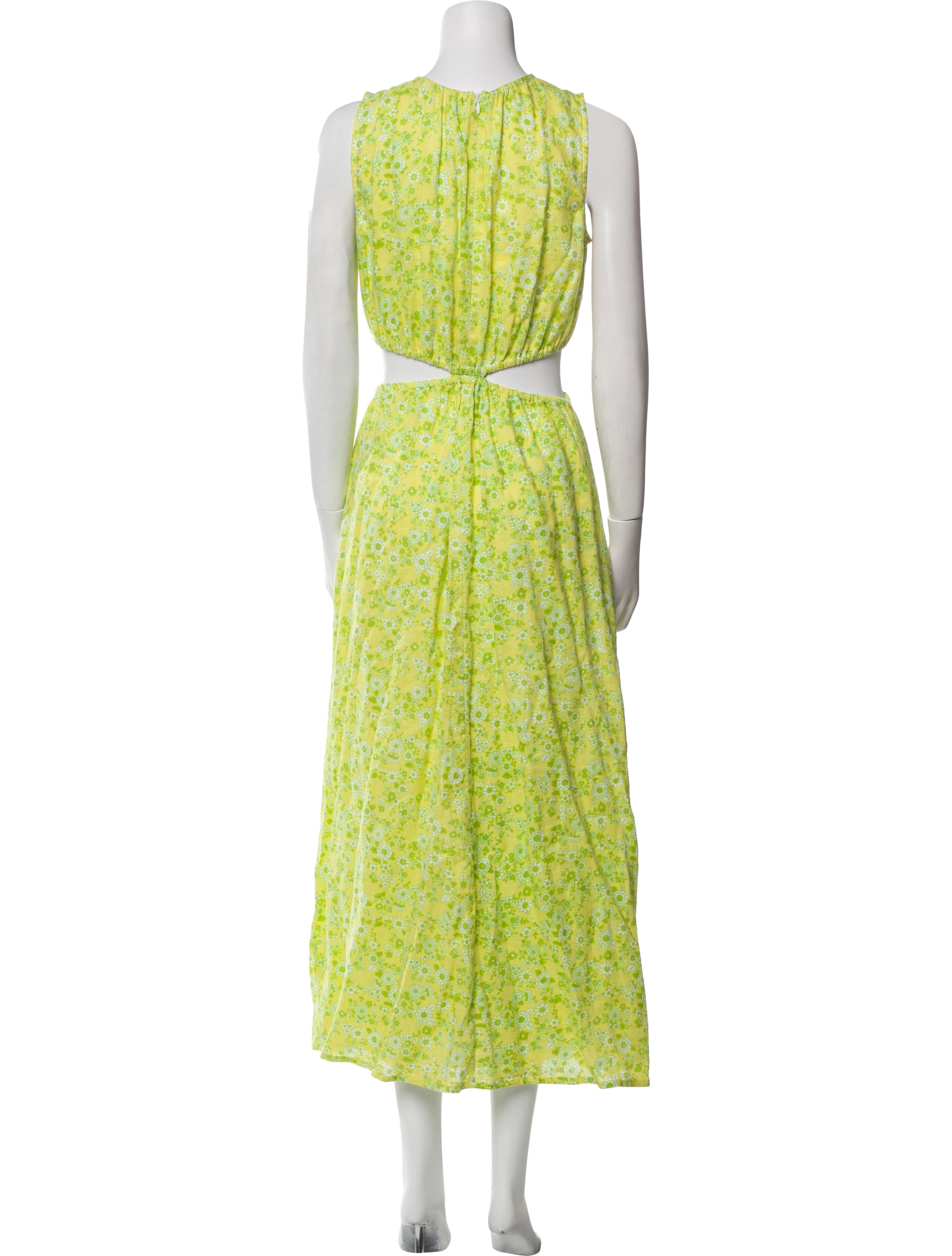 Faithfull The Brand Linen Long Dress