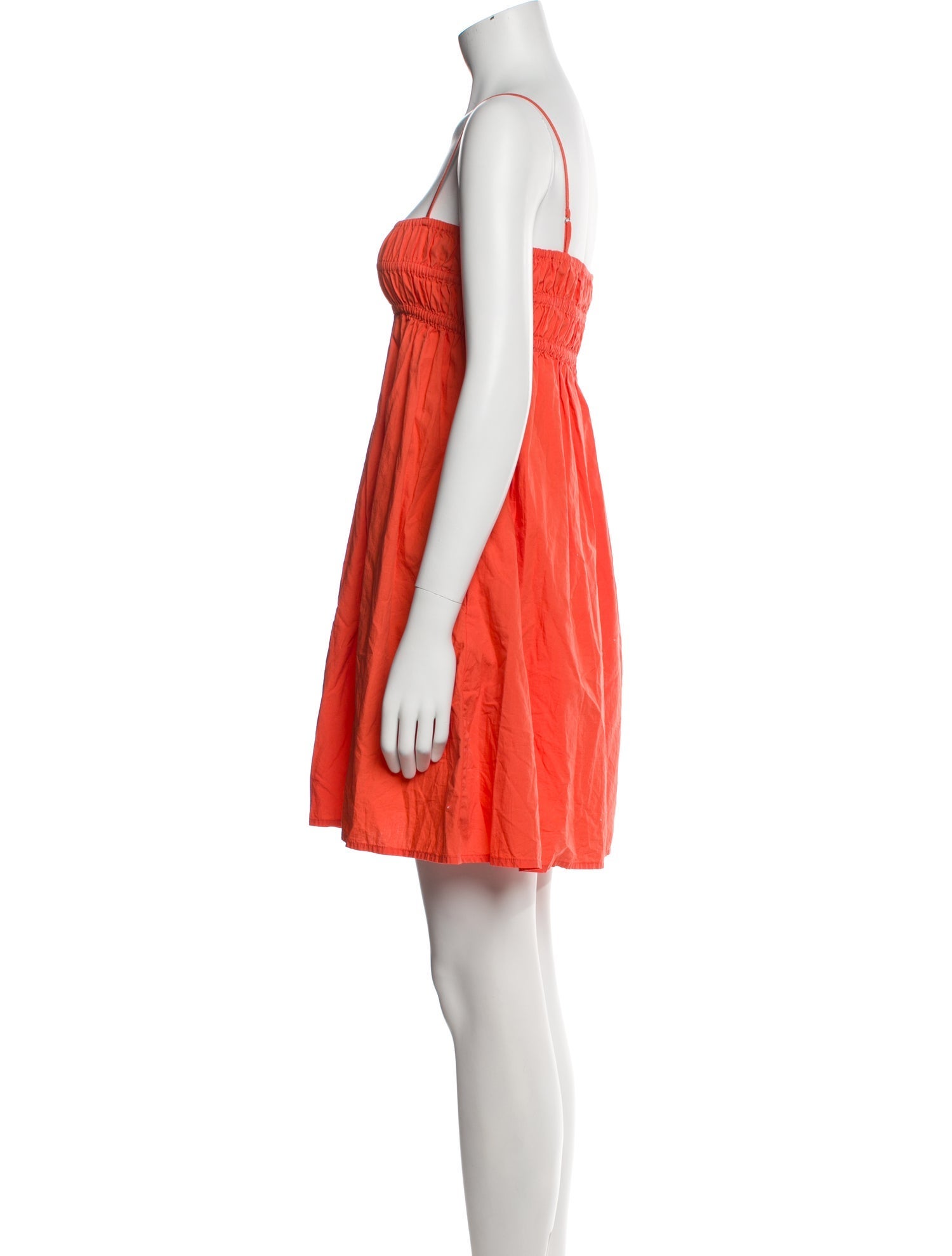 Faithfull The Brand Square Neckline Mini Dress