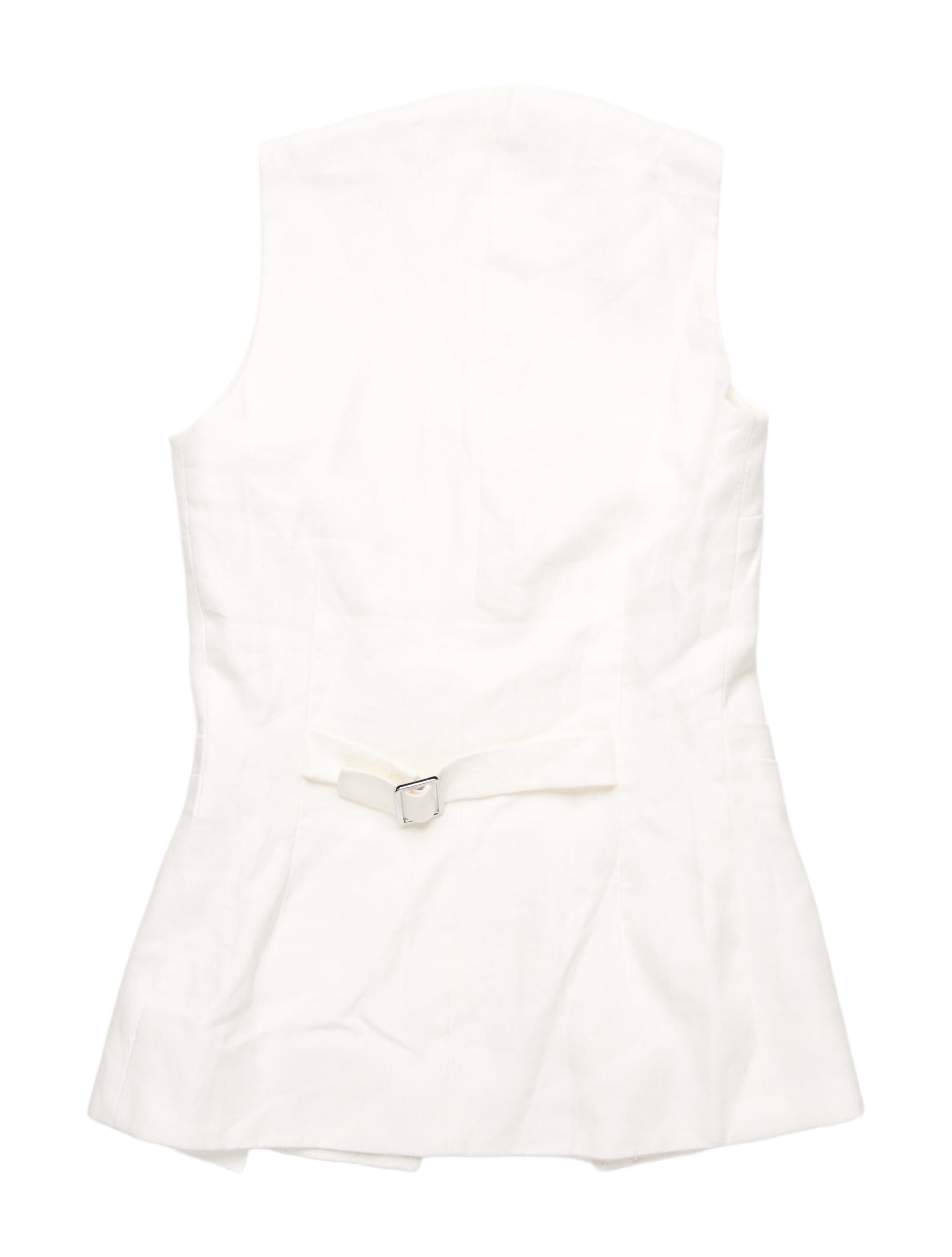 Faithfull The Brand Linen Square Neckline Top