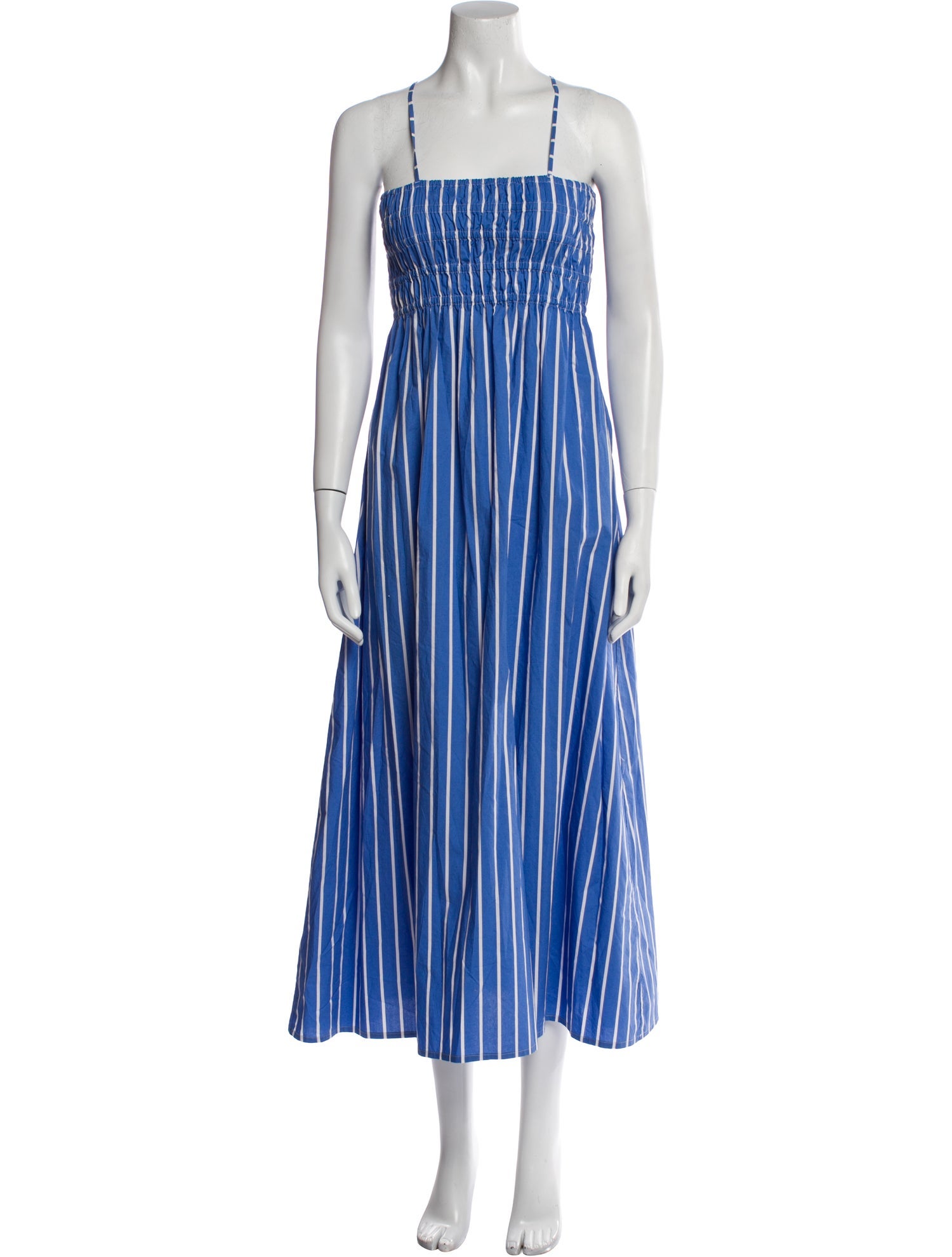 Faithfull The Brand Striped Long Dress