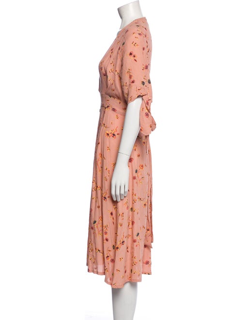 Faithfull The Brand Floral Print Midi Length Dress