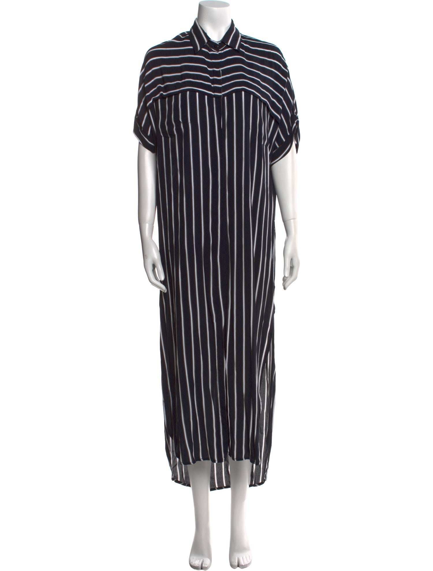 Faithfull The Brand Striped Long Dress