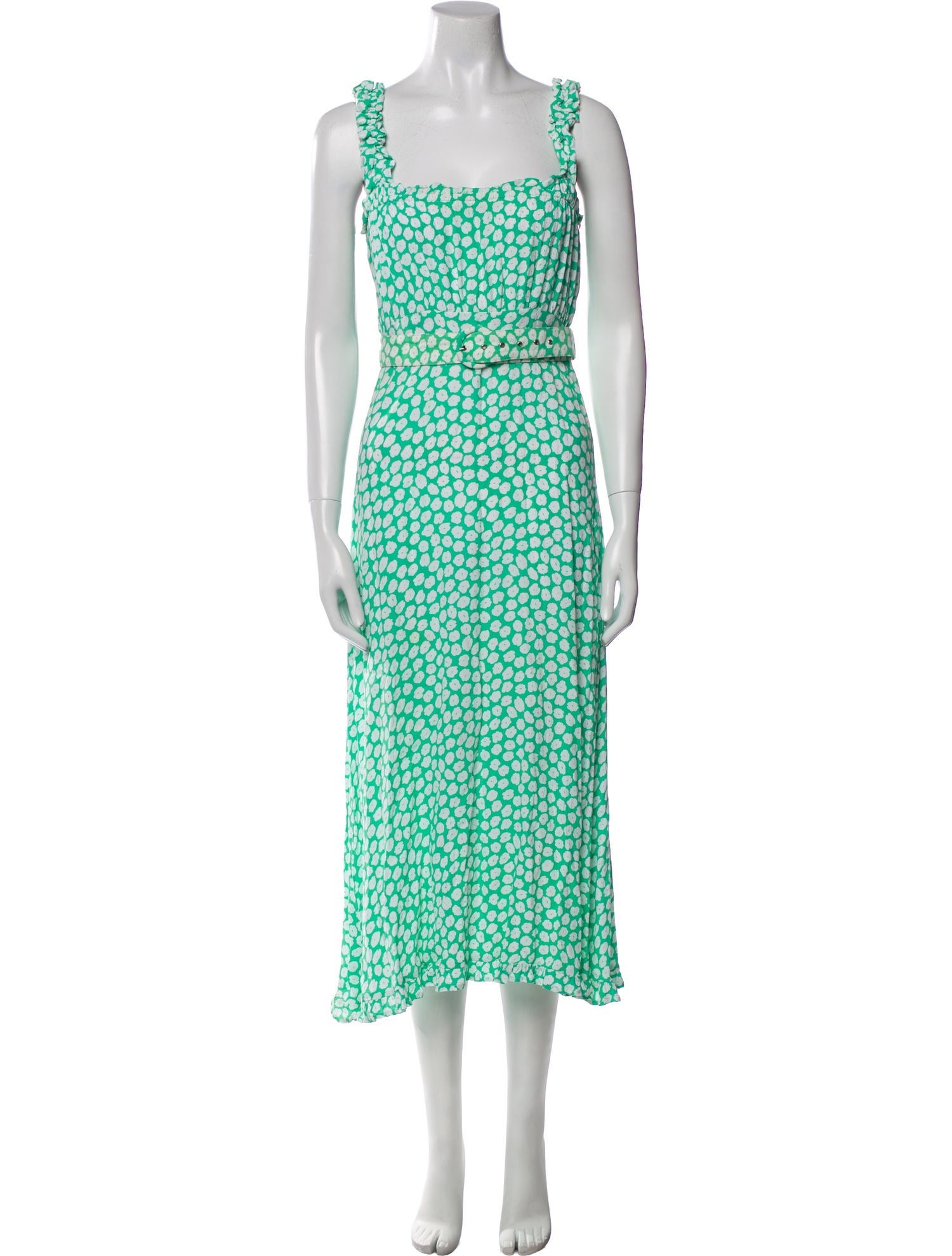 Faithfull The Brand Floral Print Long Dress