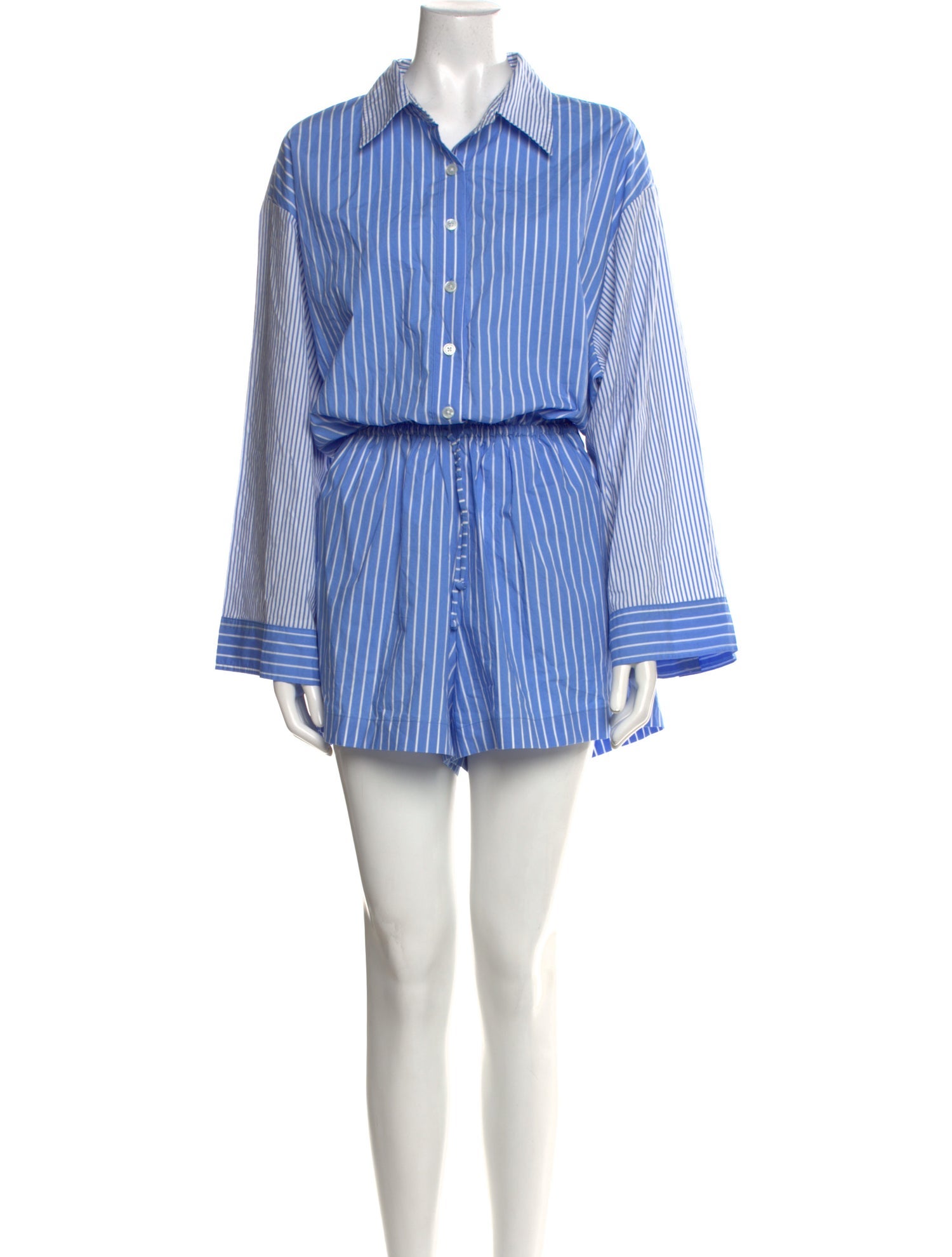 Faithfull The Brand Striped Mini Dress