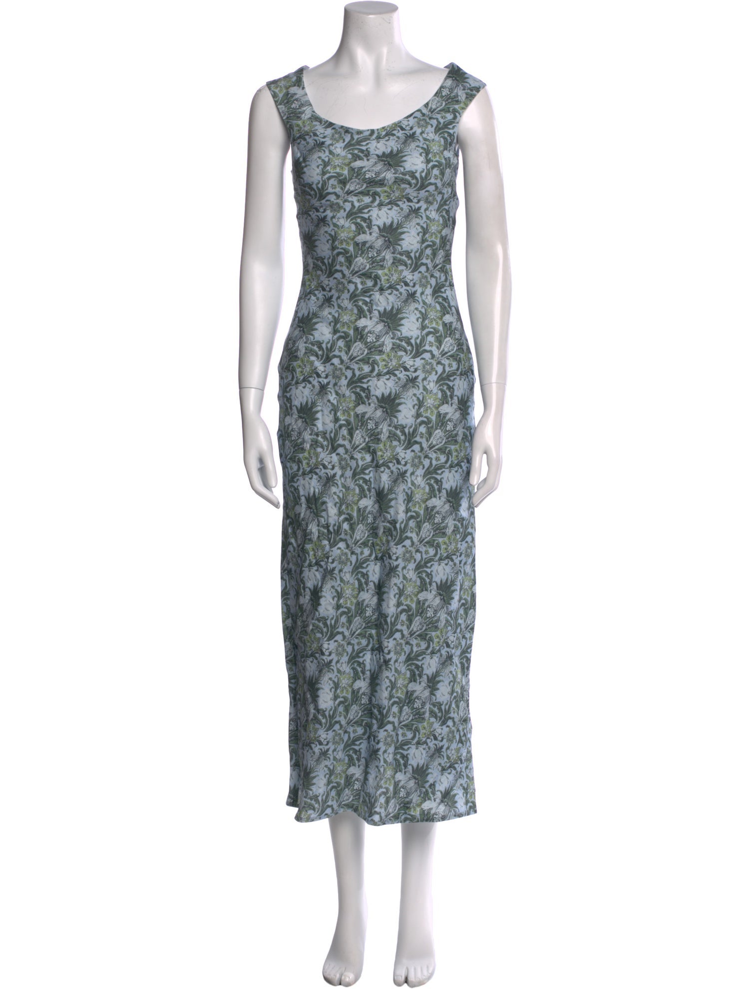 Faithfull The Brand Linen Long Dress