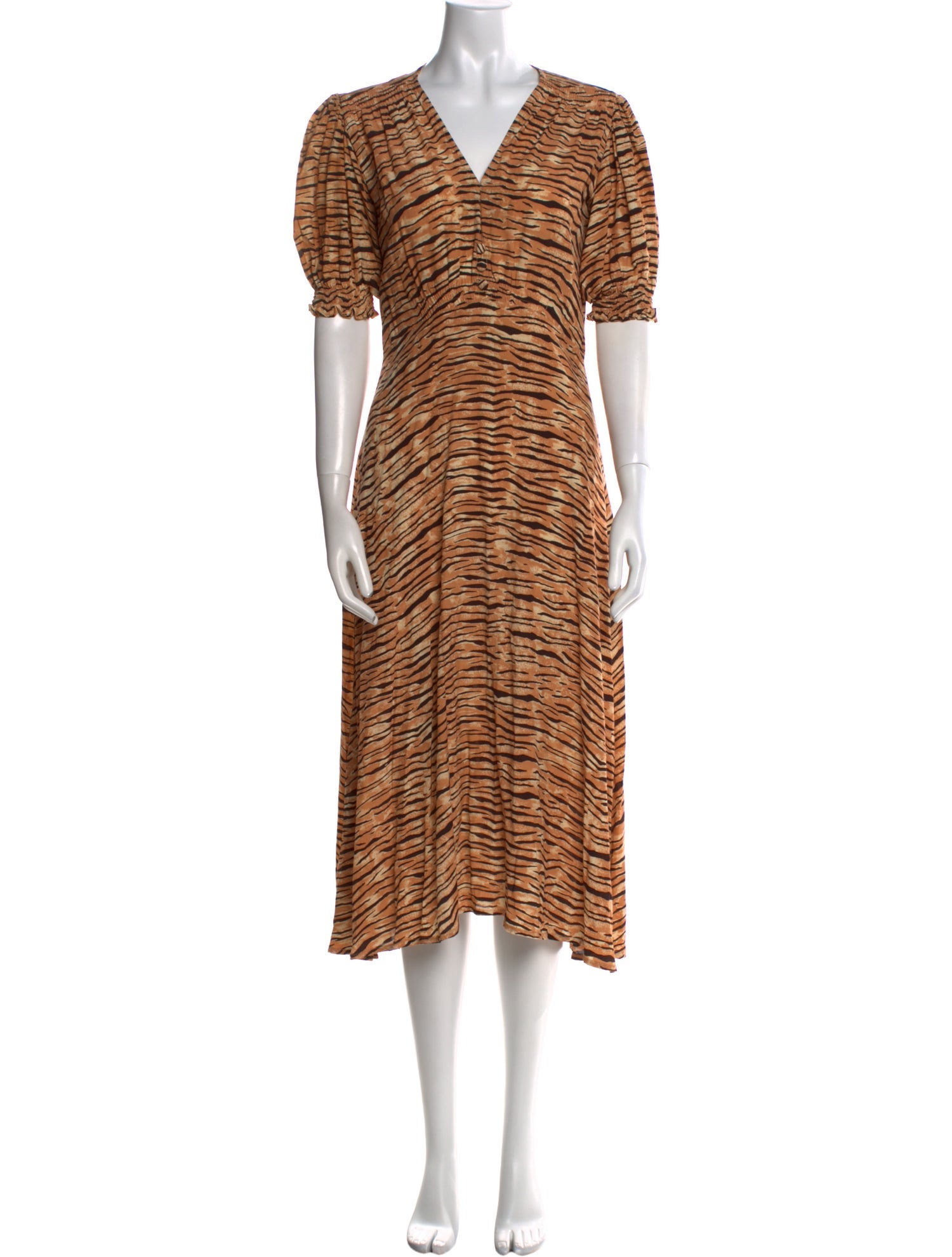 Faithfull The Brand Striped Long Dress