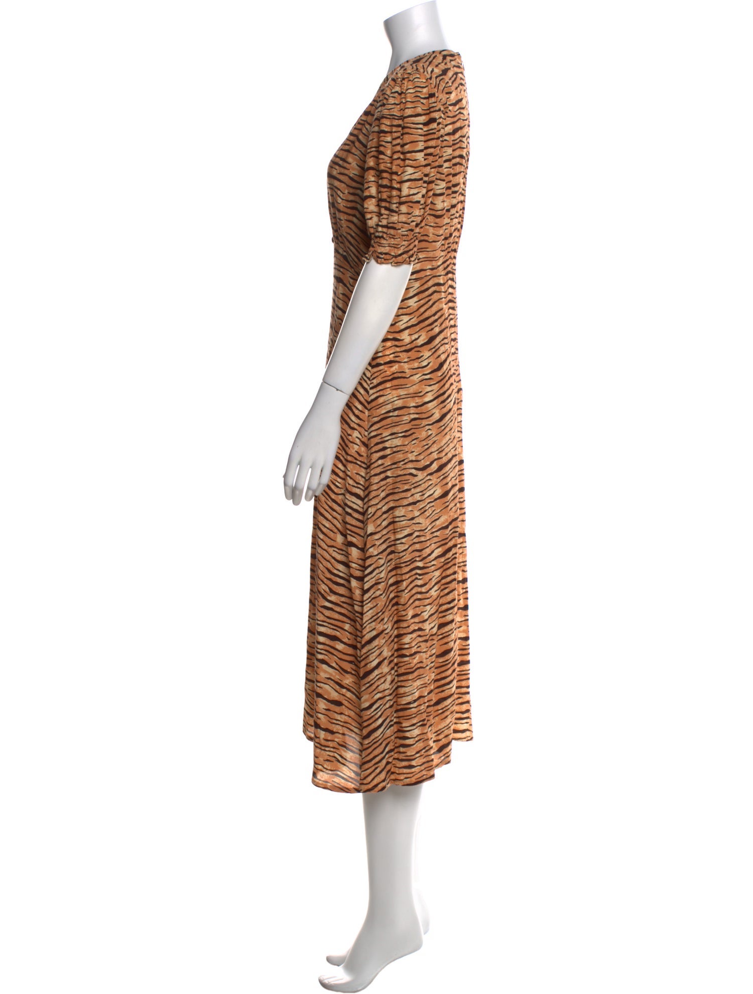 Faithfull The Brand Striped Long Dress