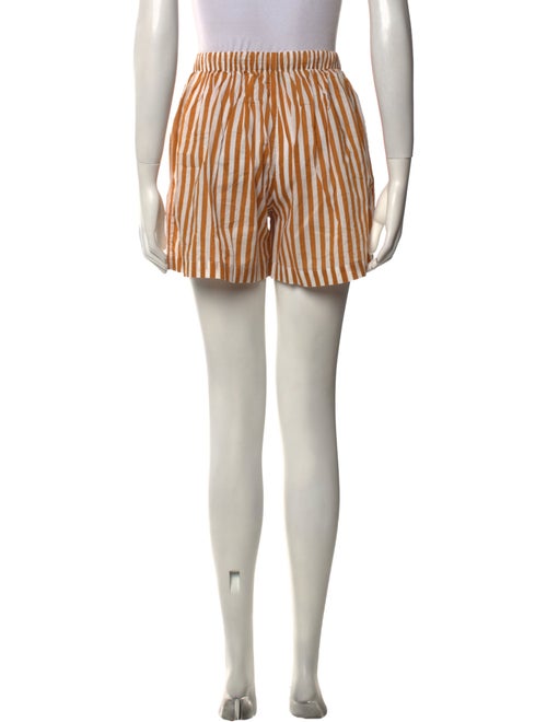 Faithfull The Brand Striped Knee-Length Shorts