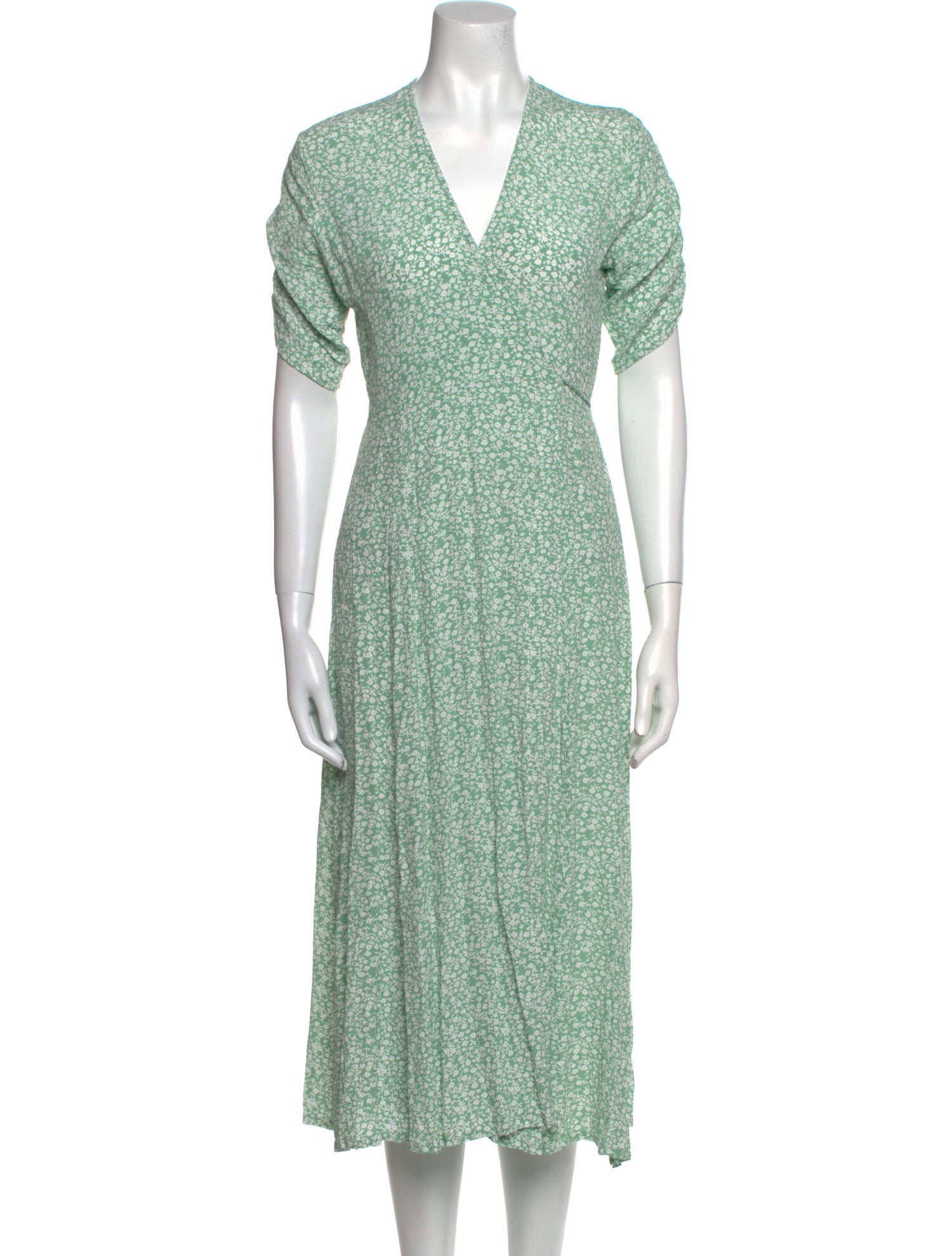 Faithfull The Brand Floral Print Long Dress