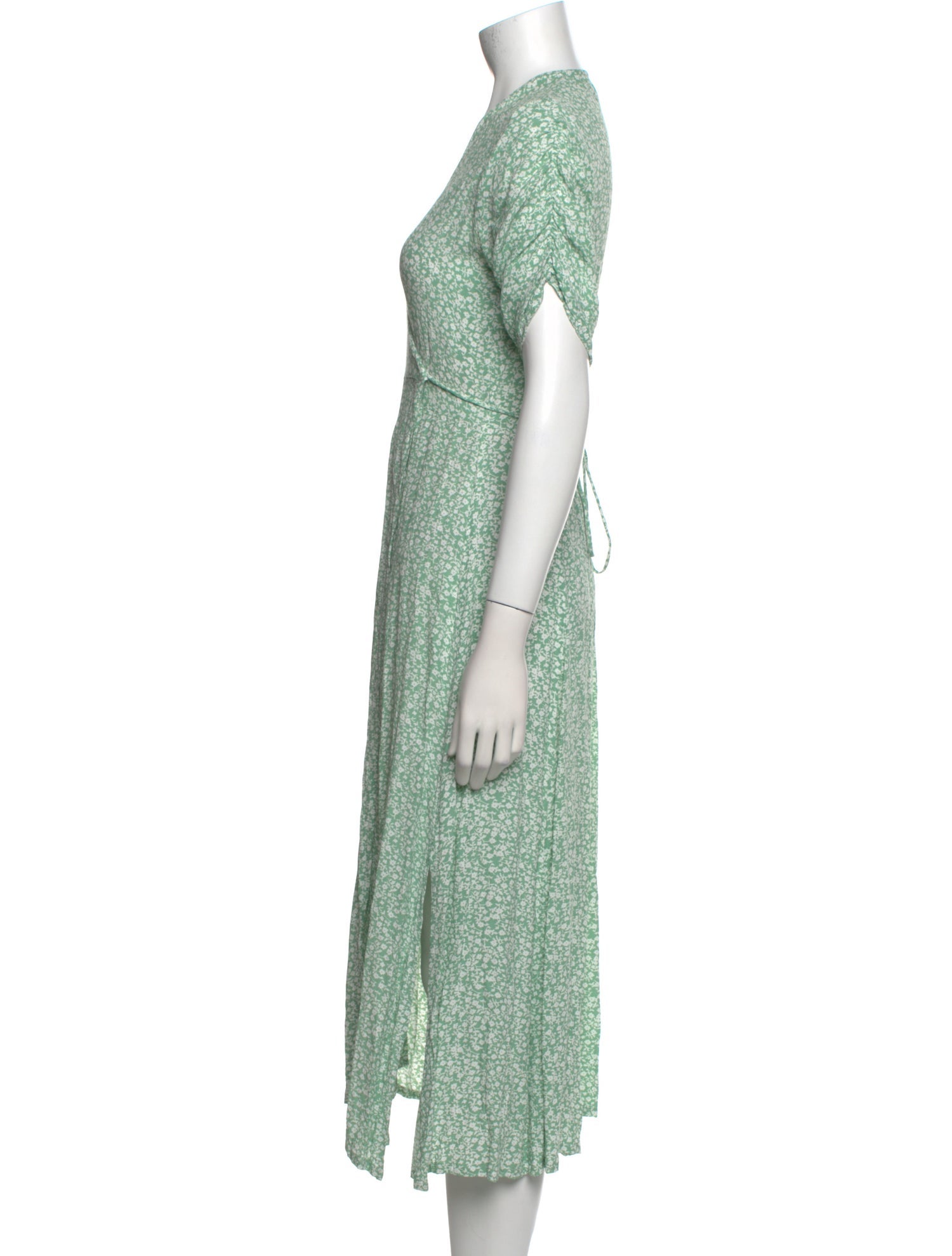 Faithfull The Brand Floral Print Long Dress