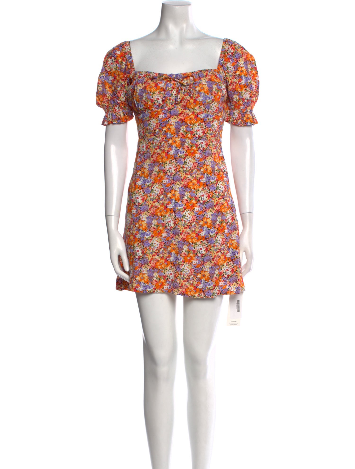 Faithfull The Brand Floral Print Mini Dress