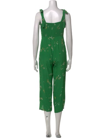 Faithfull The Brand Floral Print Scoop Neck Jumpsuit