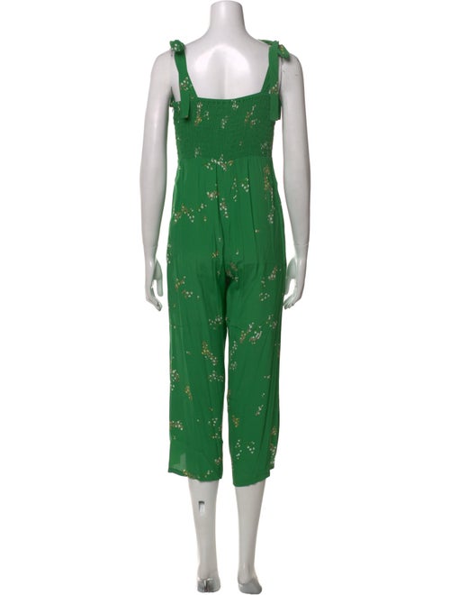 Faithfull The Brand Floral Print Scoop Neck Jumpsuit