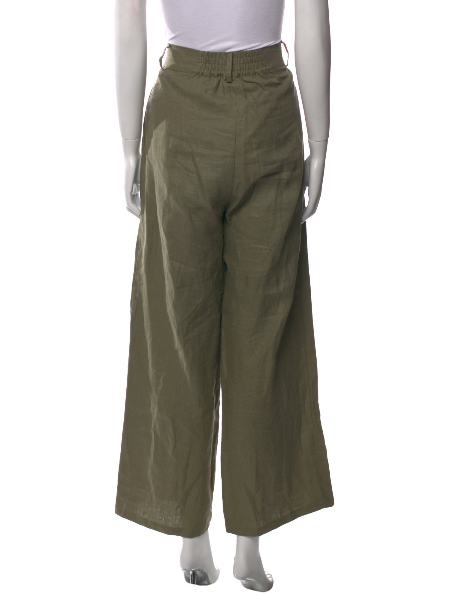 Faithfull The Brand Linen Wide Leg Pants
