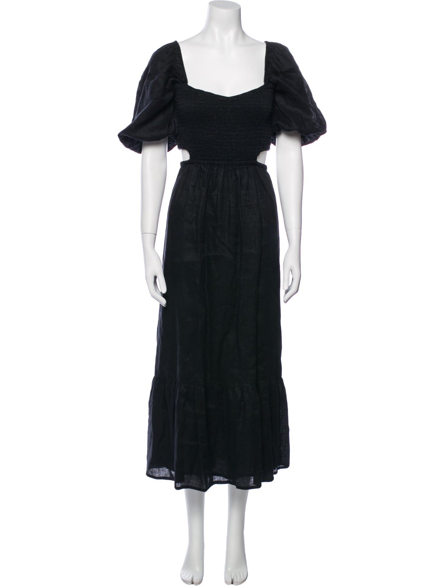 Faithfull The Brand Linen Long Dress