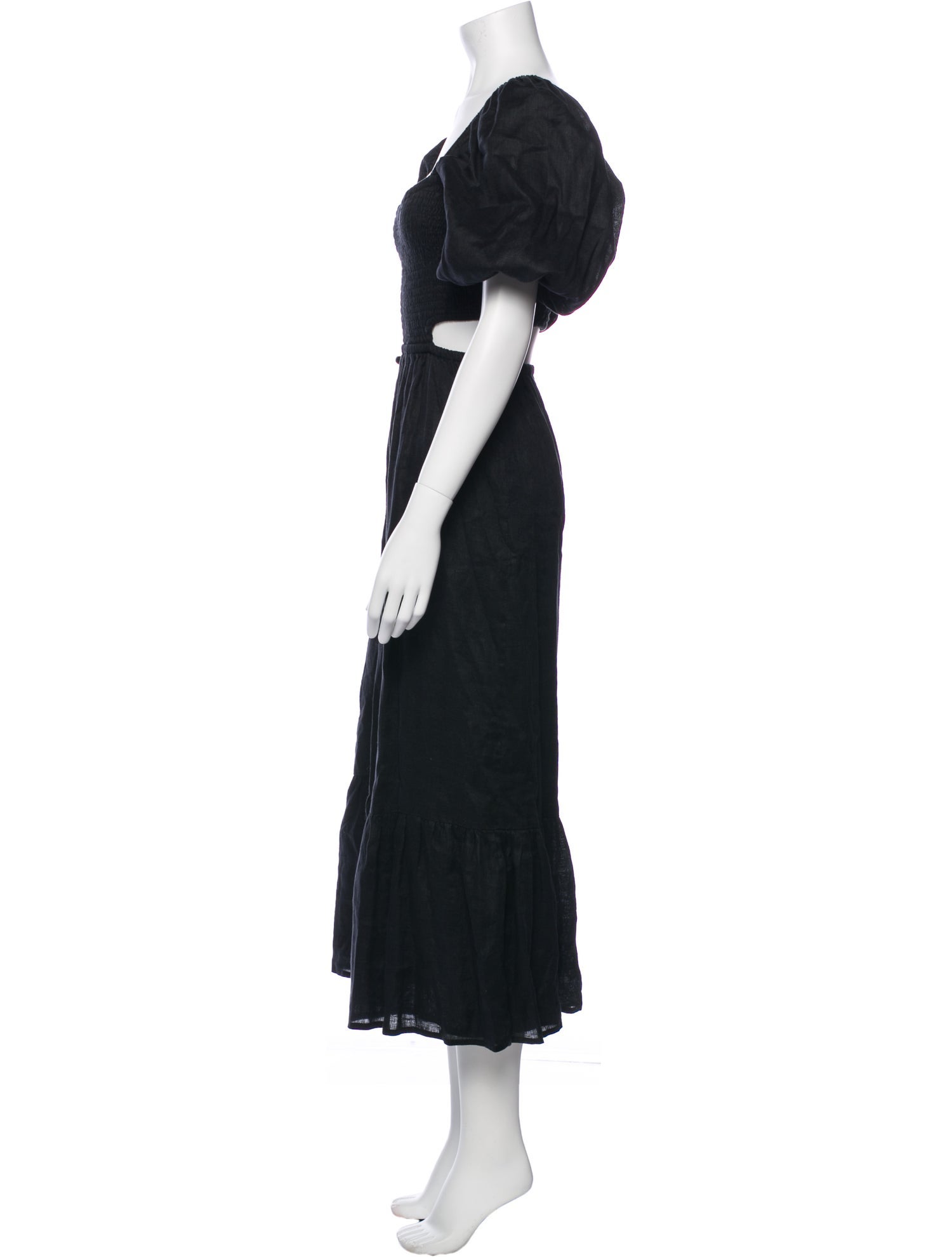 Faithfull The Brand Linen Long Dress