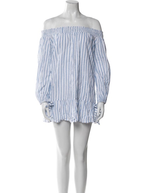 Faithfull The Brand Striped Mini Dress