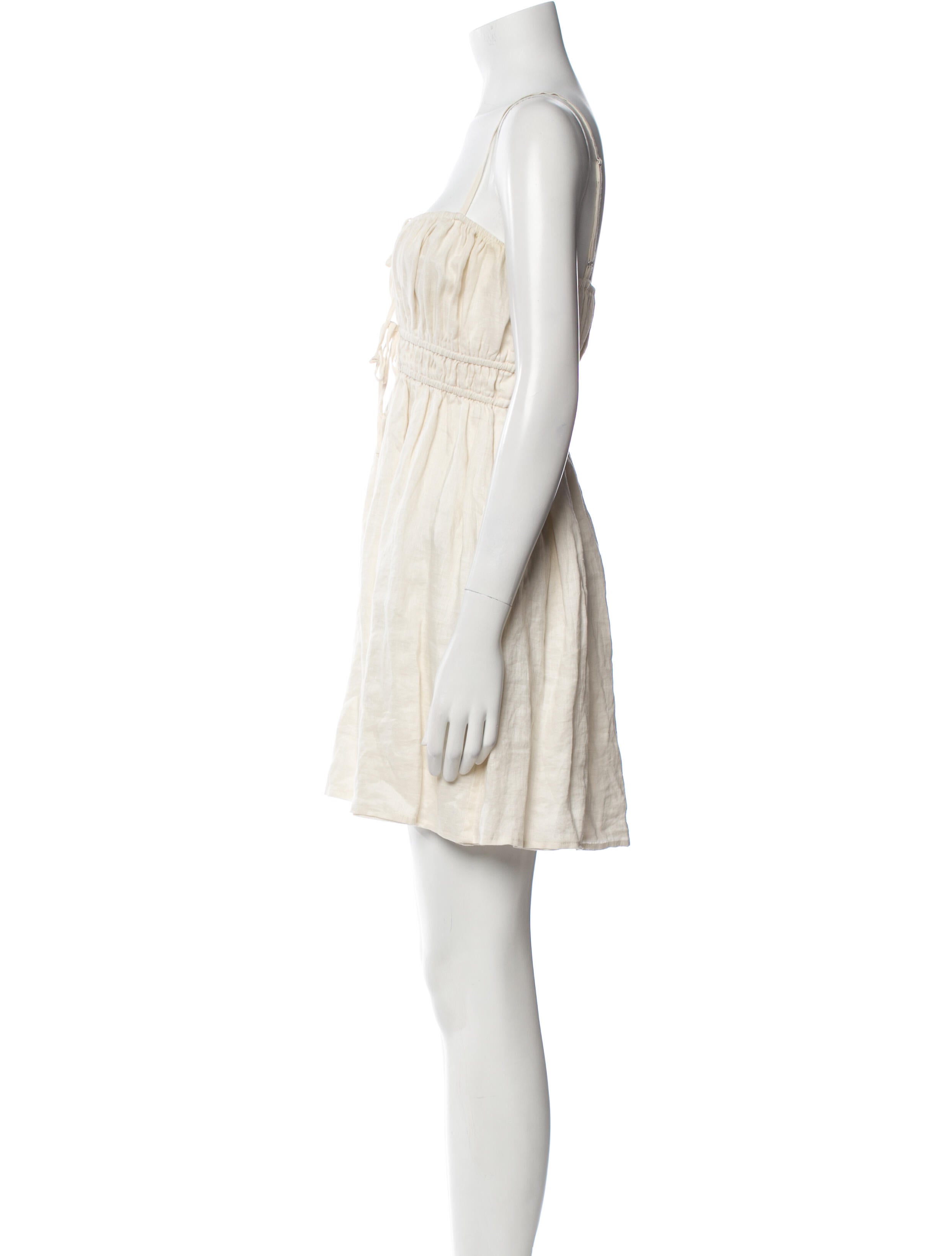 Faithfull The Brand Linen Mini Dress