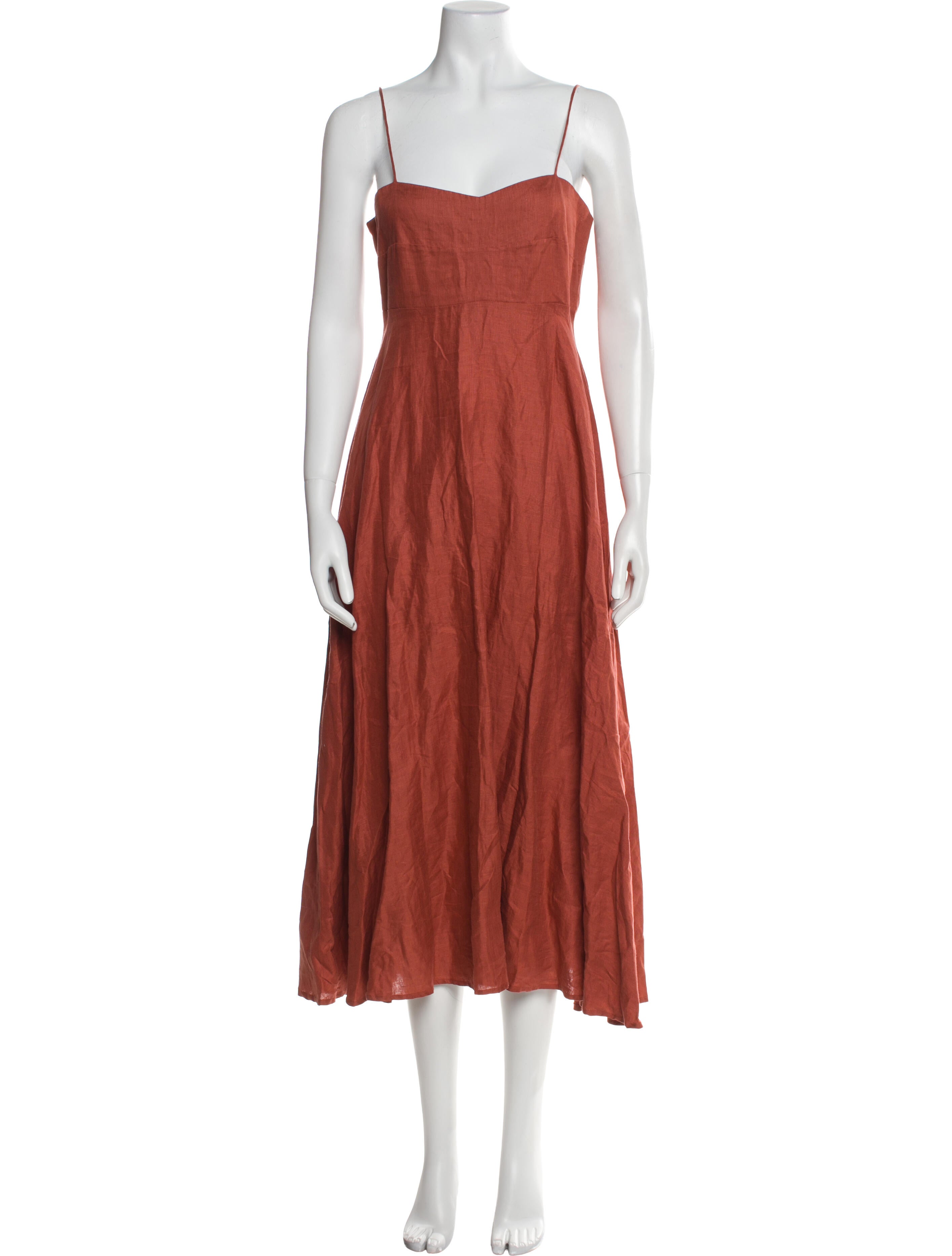 Faithfull The Brand Linen Long Dress