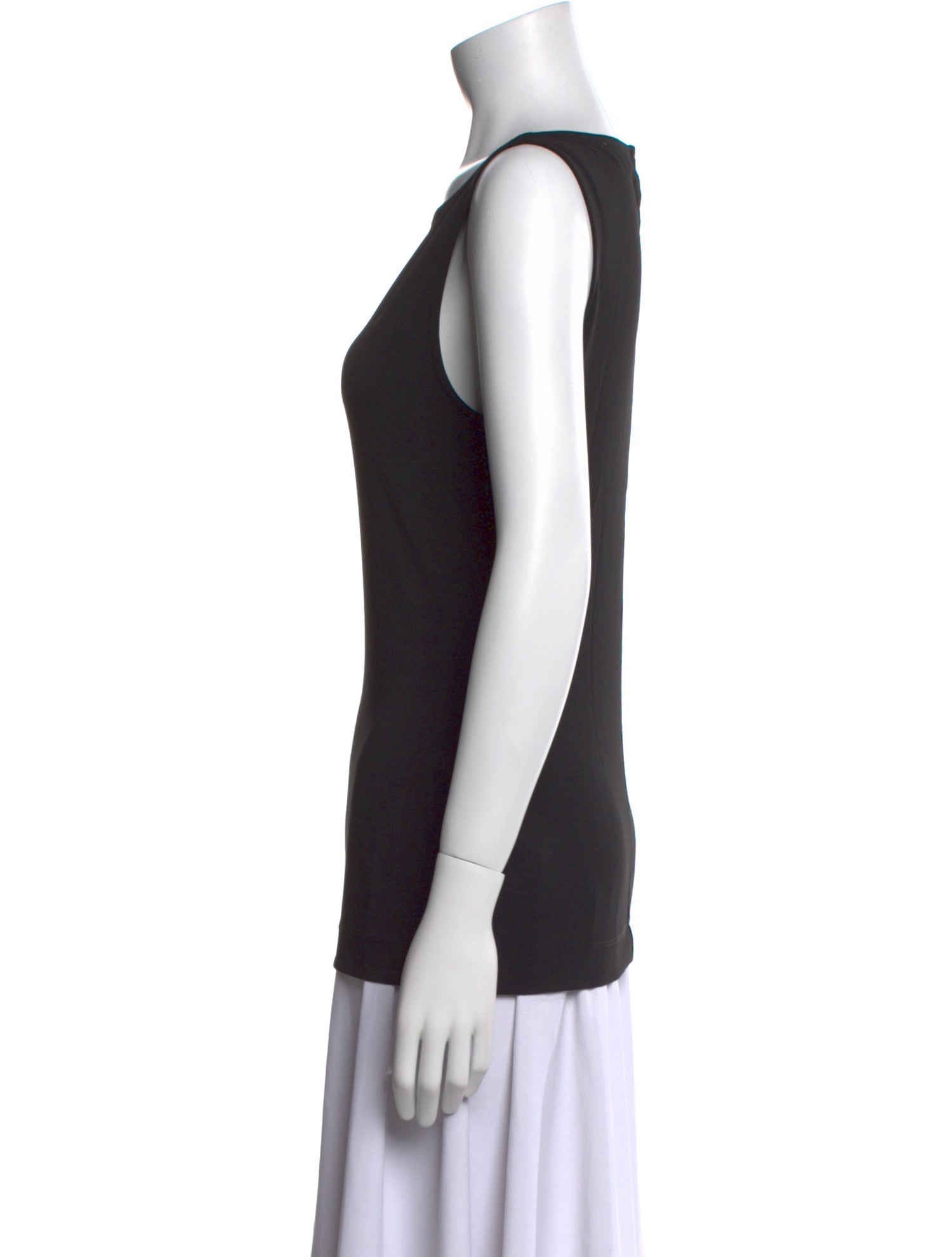 Faithfull The Brand Bateau Neckline Sleeveless Top