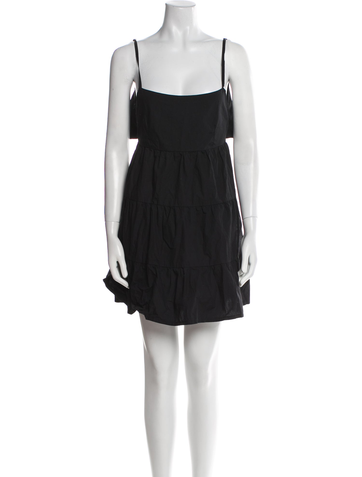 Faithfull The Brand Square Neckline Mini Dress