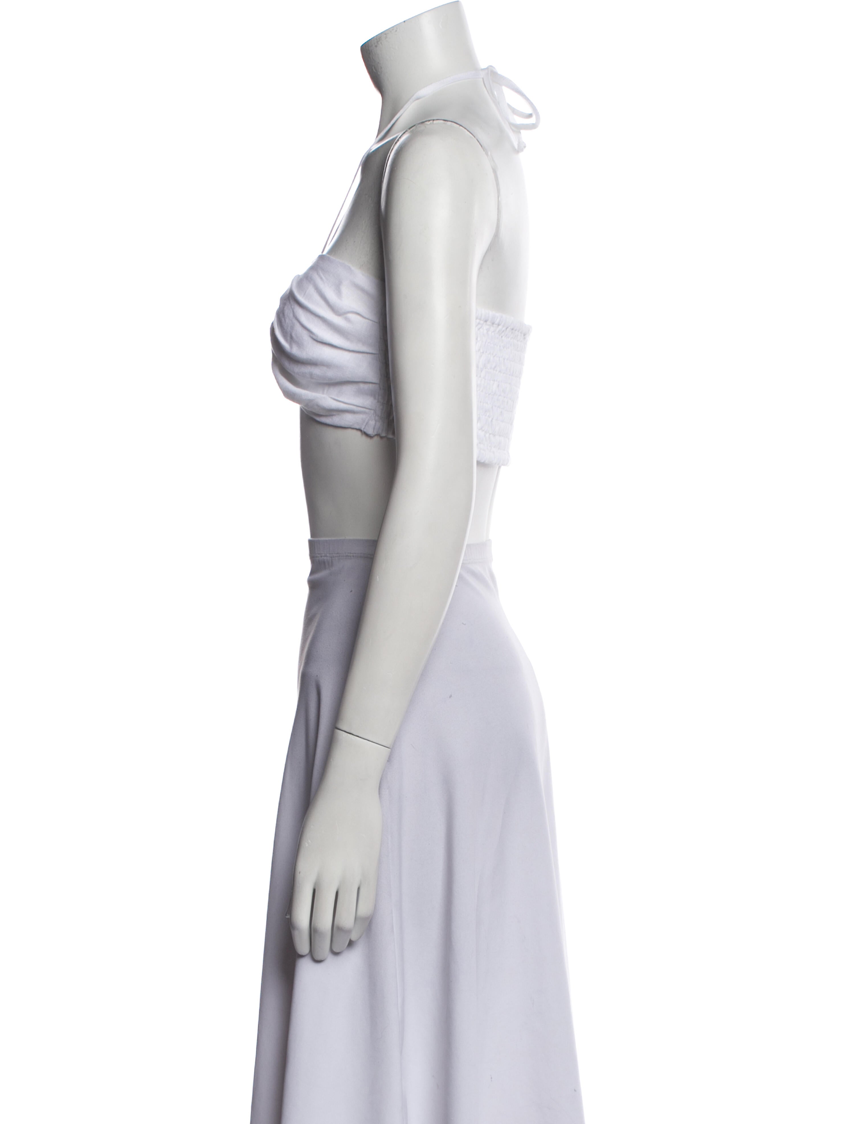 Faithfull The Brand Halterneck Sleeveless Crop Top