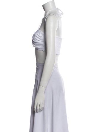 Faithfull The Brand Halterneck Sleeveless Crop Top