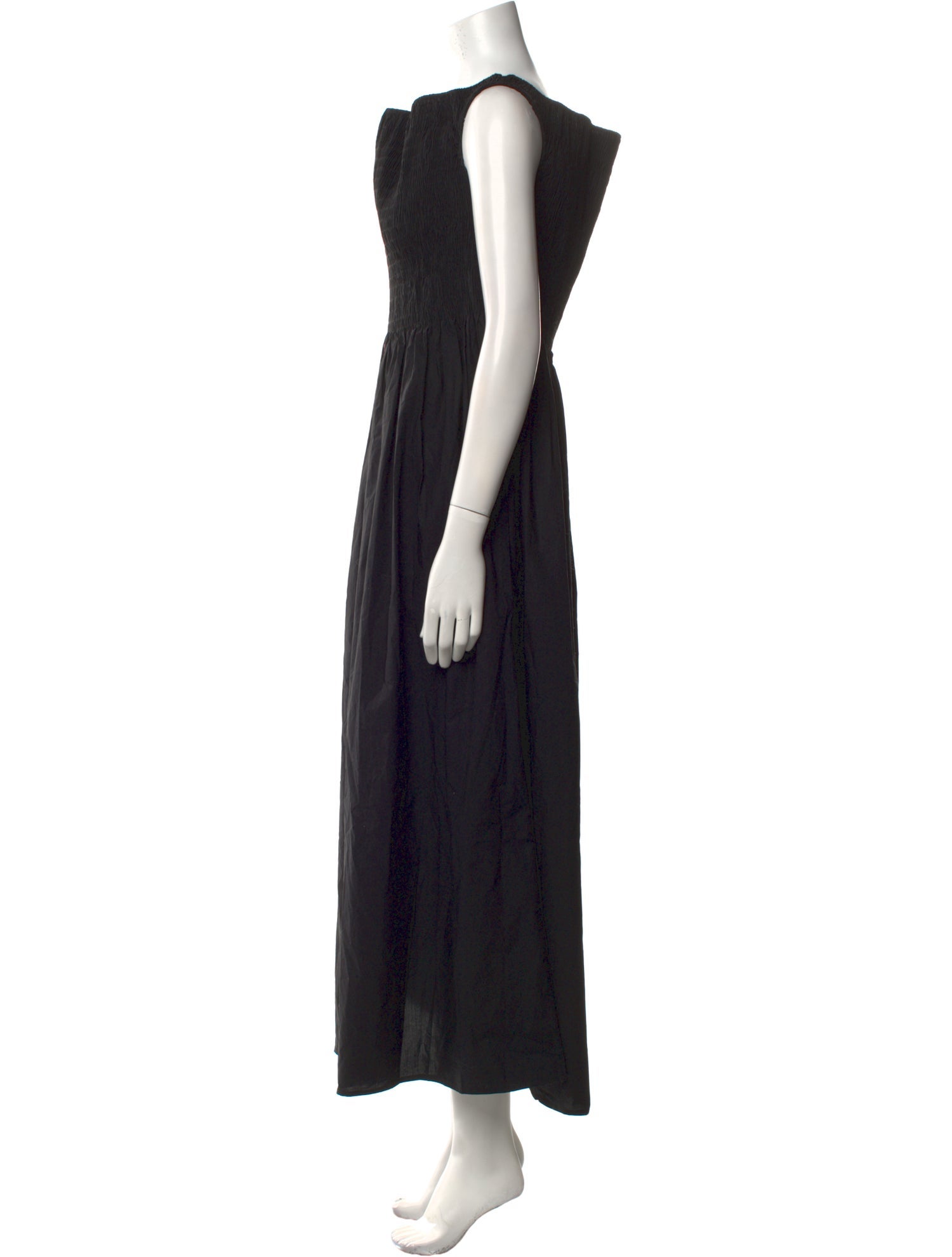 Faithfull The Brand Bateau Neckline Long Dress