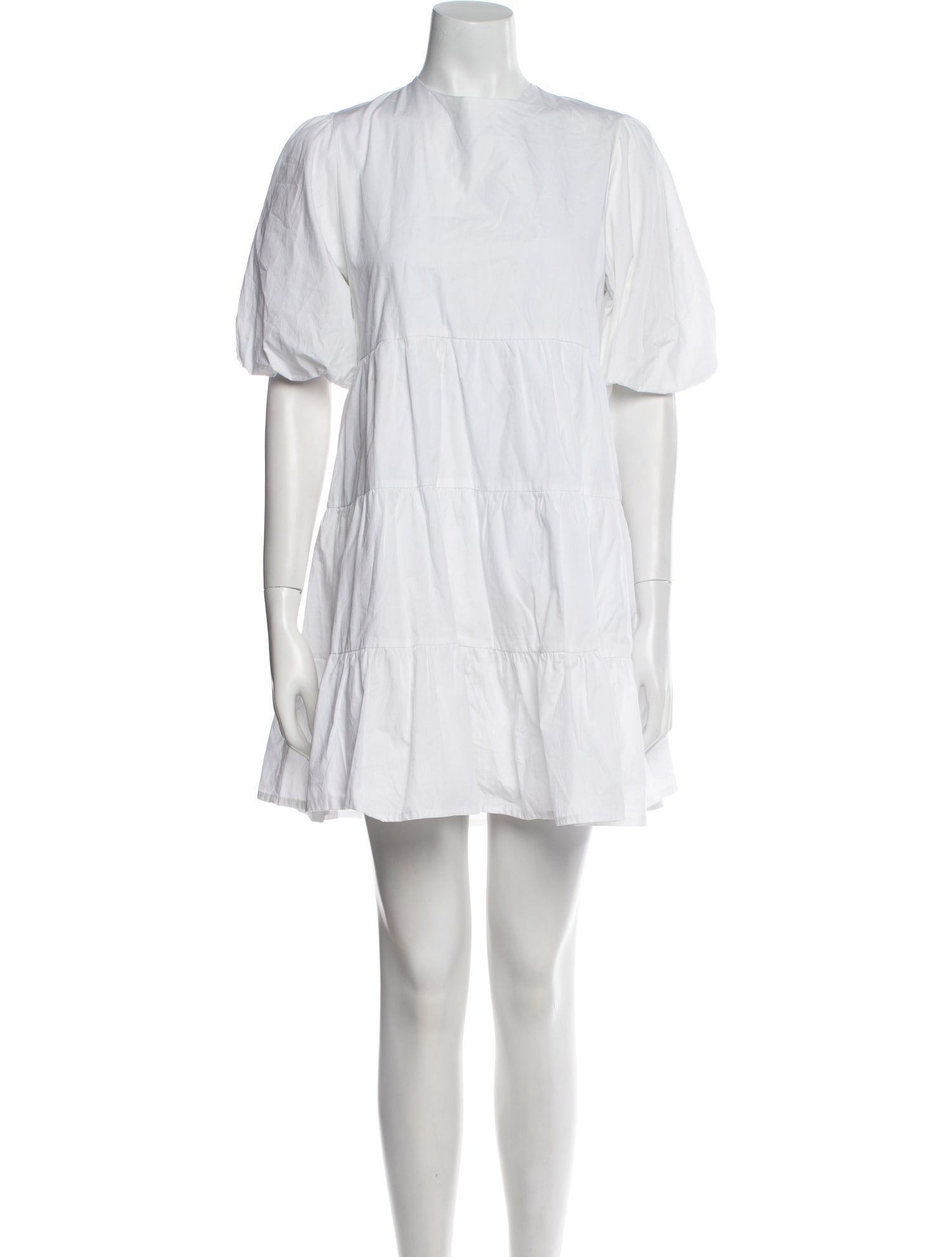 Faithfull The Brand Crew Neck Mini Dress