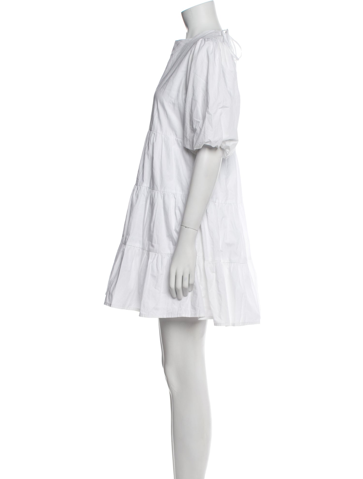 Faithfull The Brand Crew Neck Mini Dress