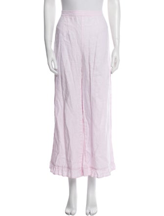 Faithfull The Brand Linen Wide Leg Pants