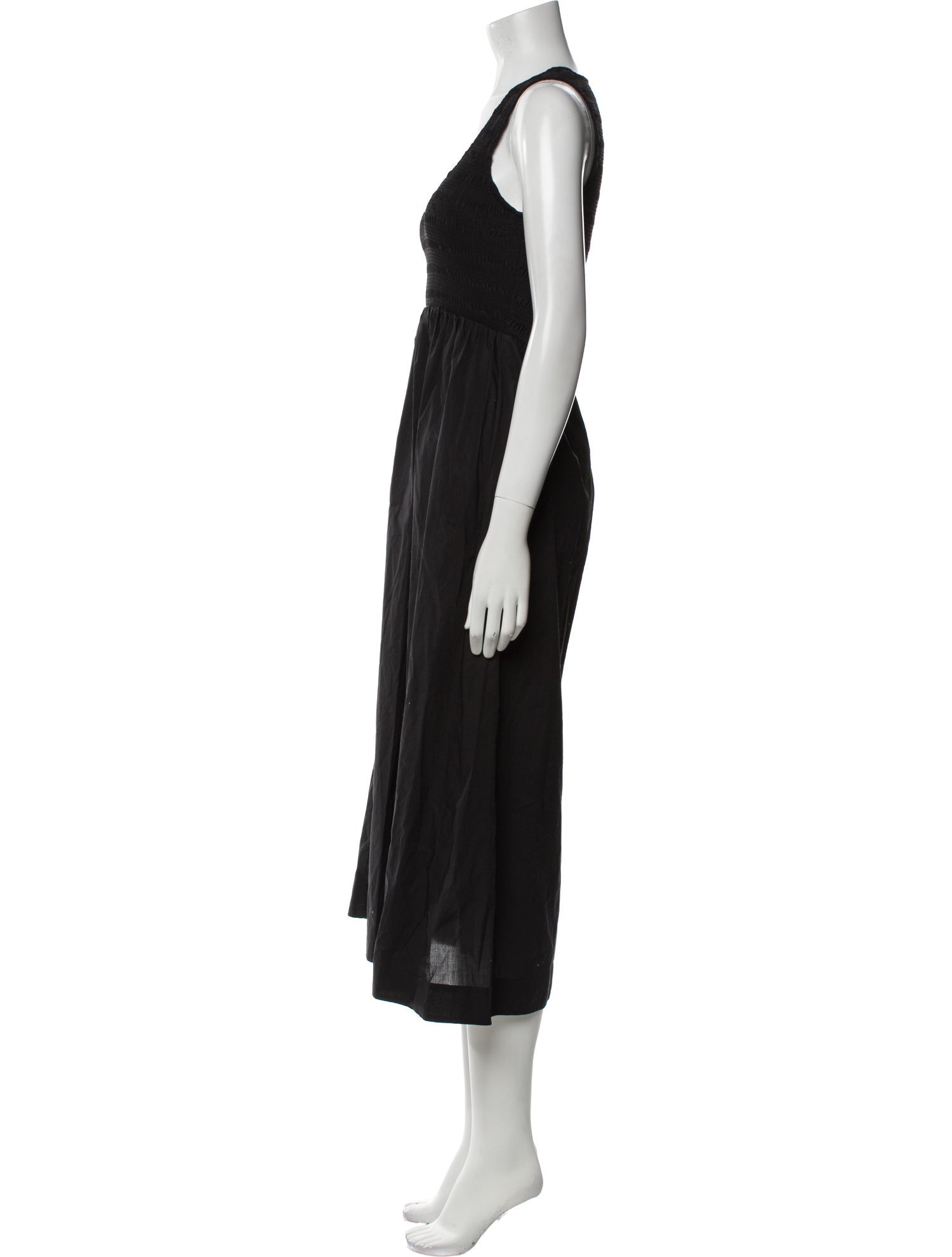 Faithfull The Brand Scoop Neck Long Dress