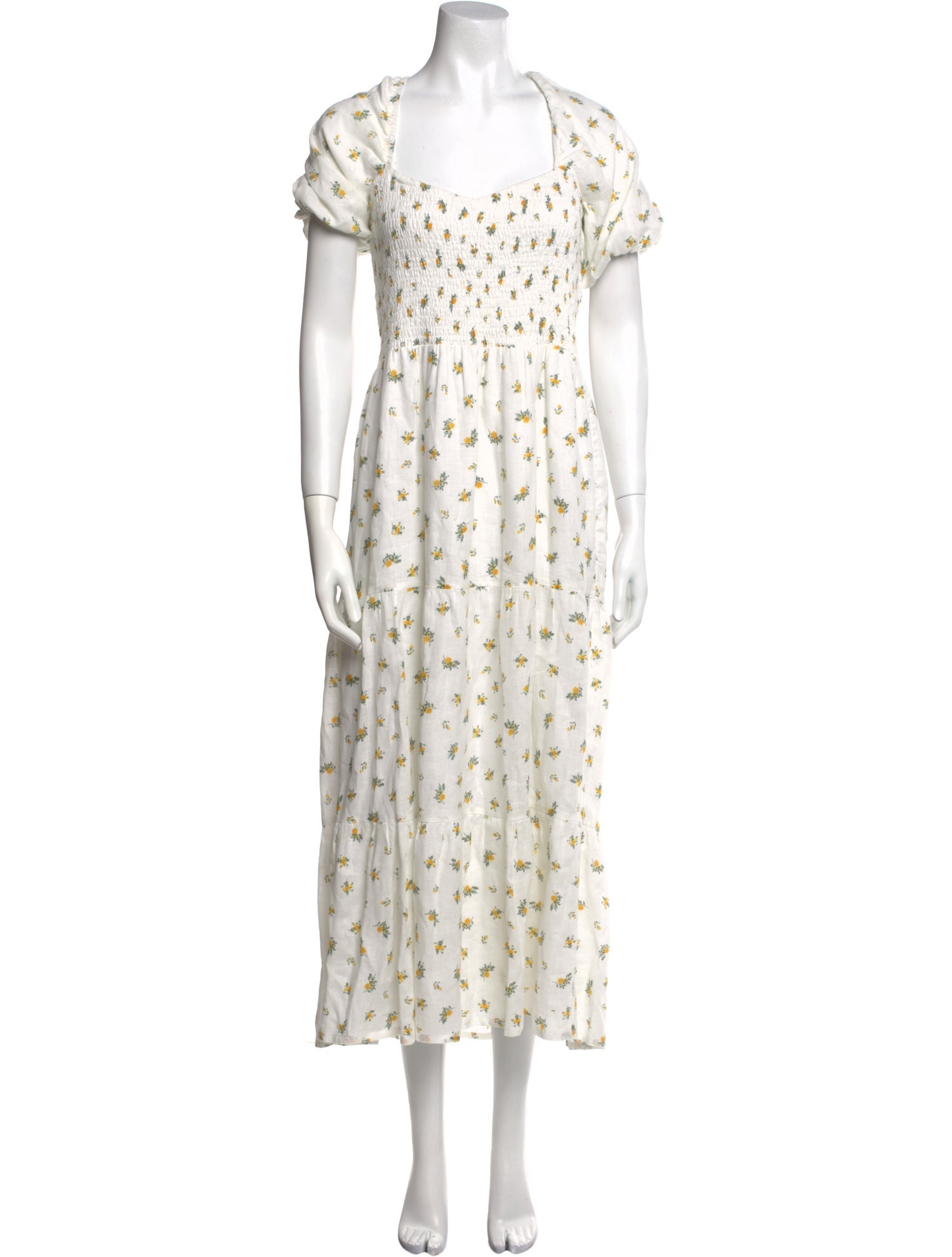 Faithfull The Brand Linen Long Dress
